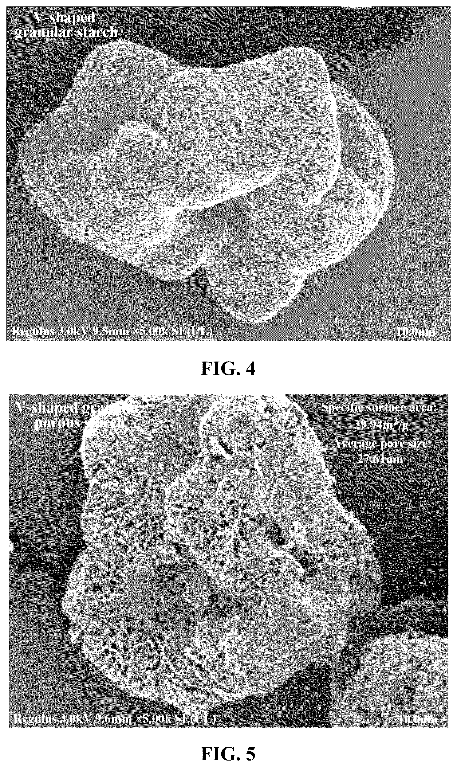 Patent US12448634 Figure 3 – Method for preparing V-type granular porous starch