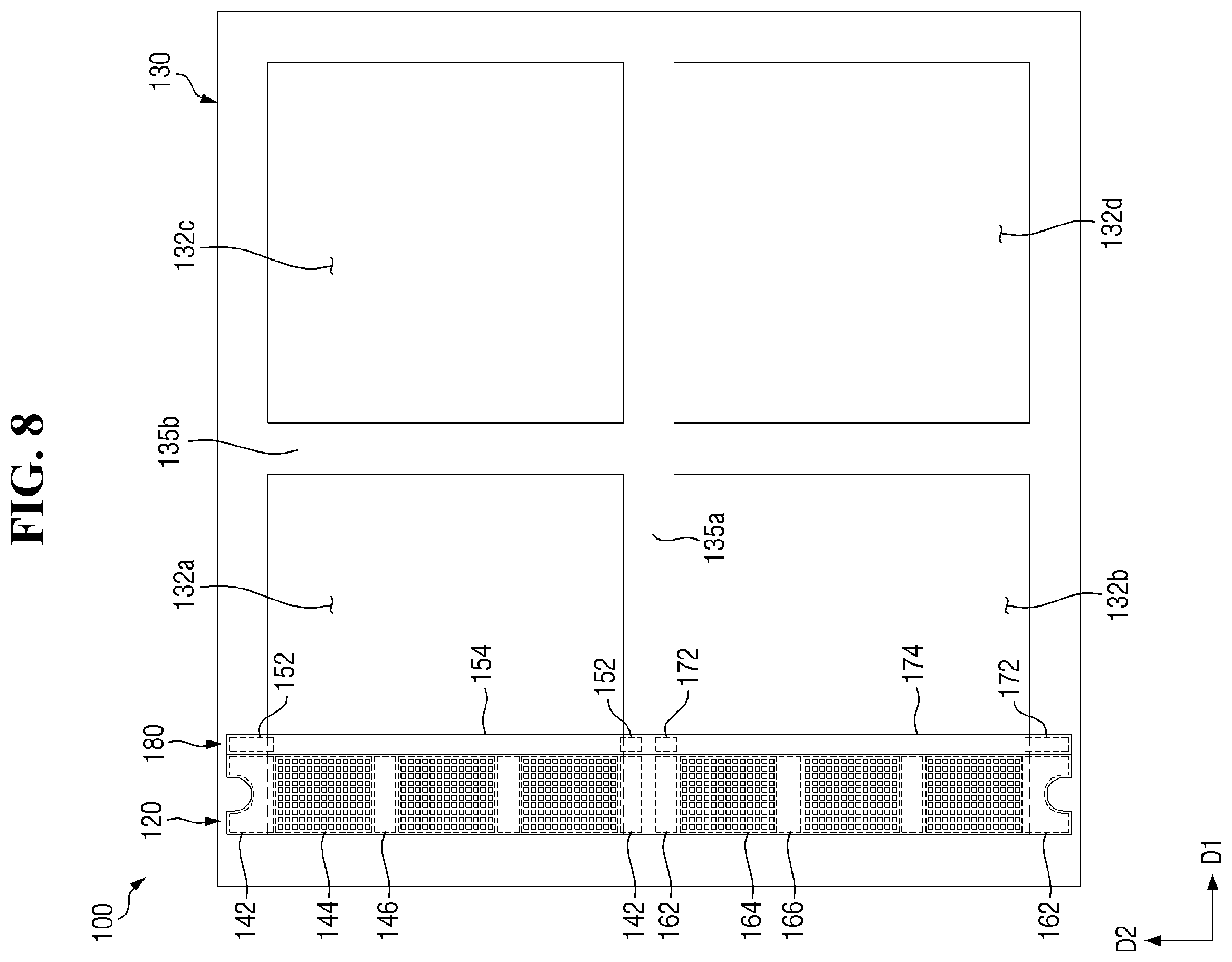 Patent US12448677 Figure 8 – Mask assembly and method for manufacturing of the same