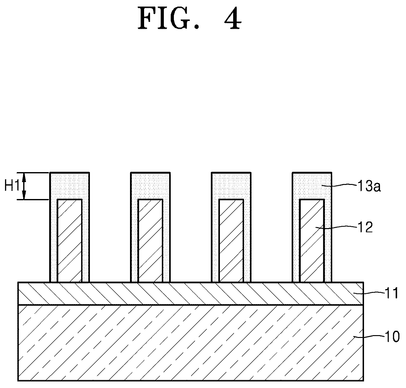 Patent US12448680 Figure 4 – Method of forming pattern structure including silicon nitride