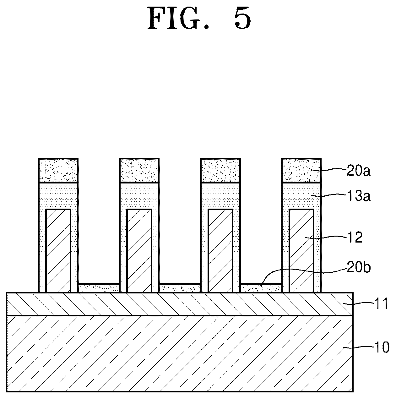 Patent US12448680 Figure 5 – Method of forming pattern structure including silicon nitride