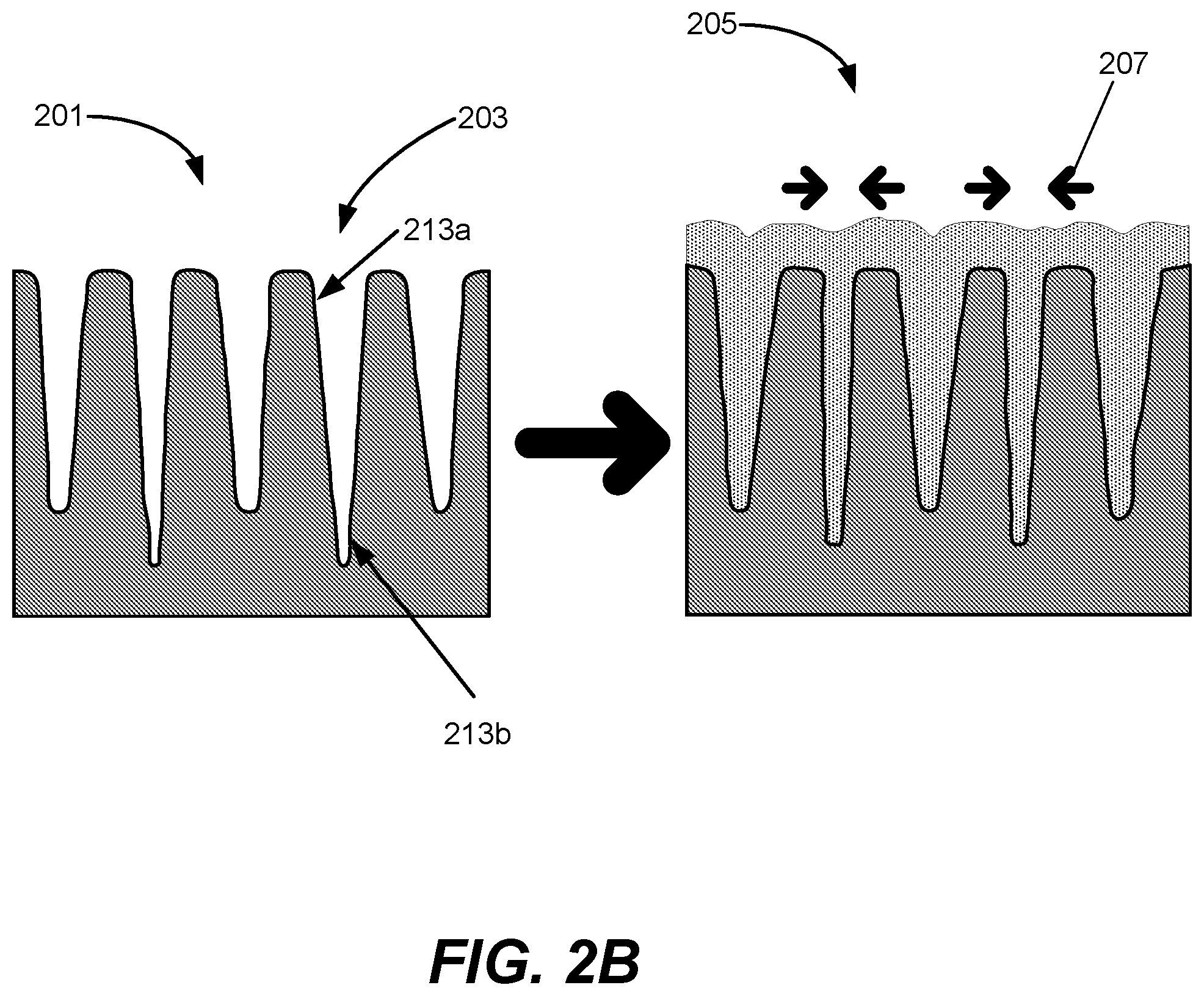 Patent US12448686 Figure 3 – Reducing line bending during metal fill process