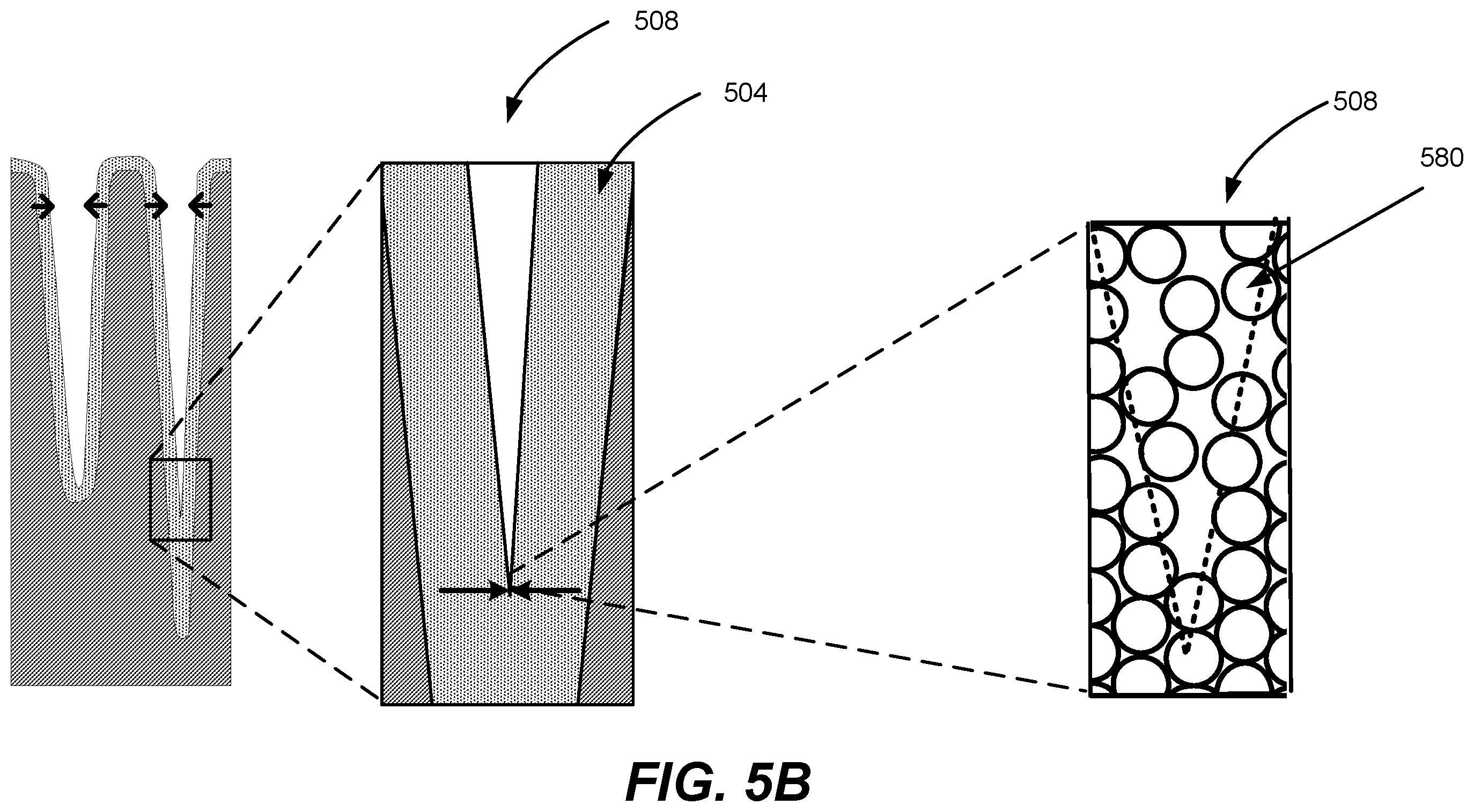 Patent US12448686 Figure 13 – Reducing line bending during metal fill process