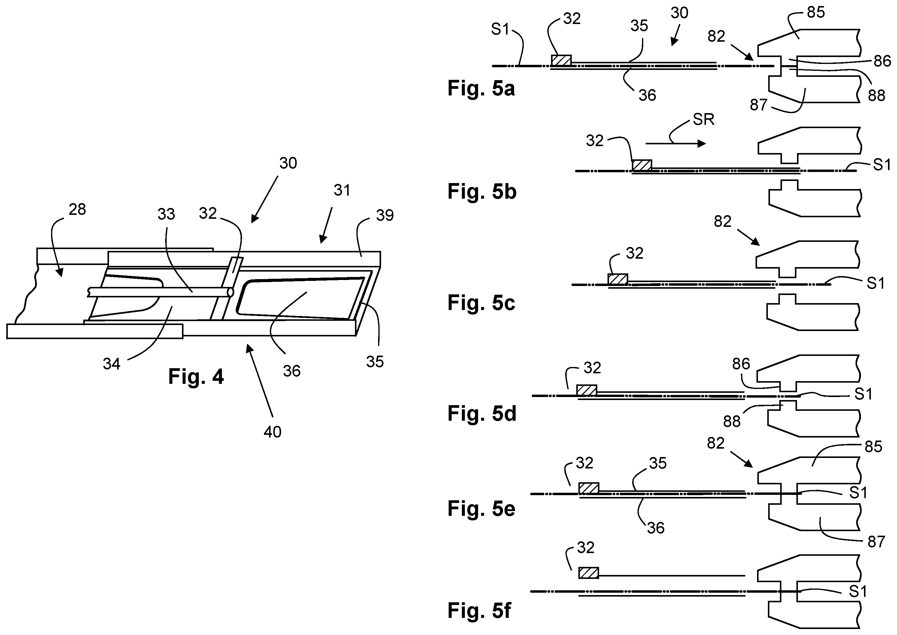 Patent US12448707 Figure 4 – Device for feeding weft threads to a gripper head of a loom