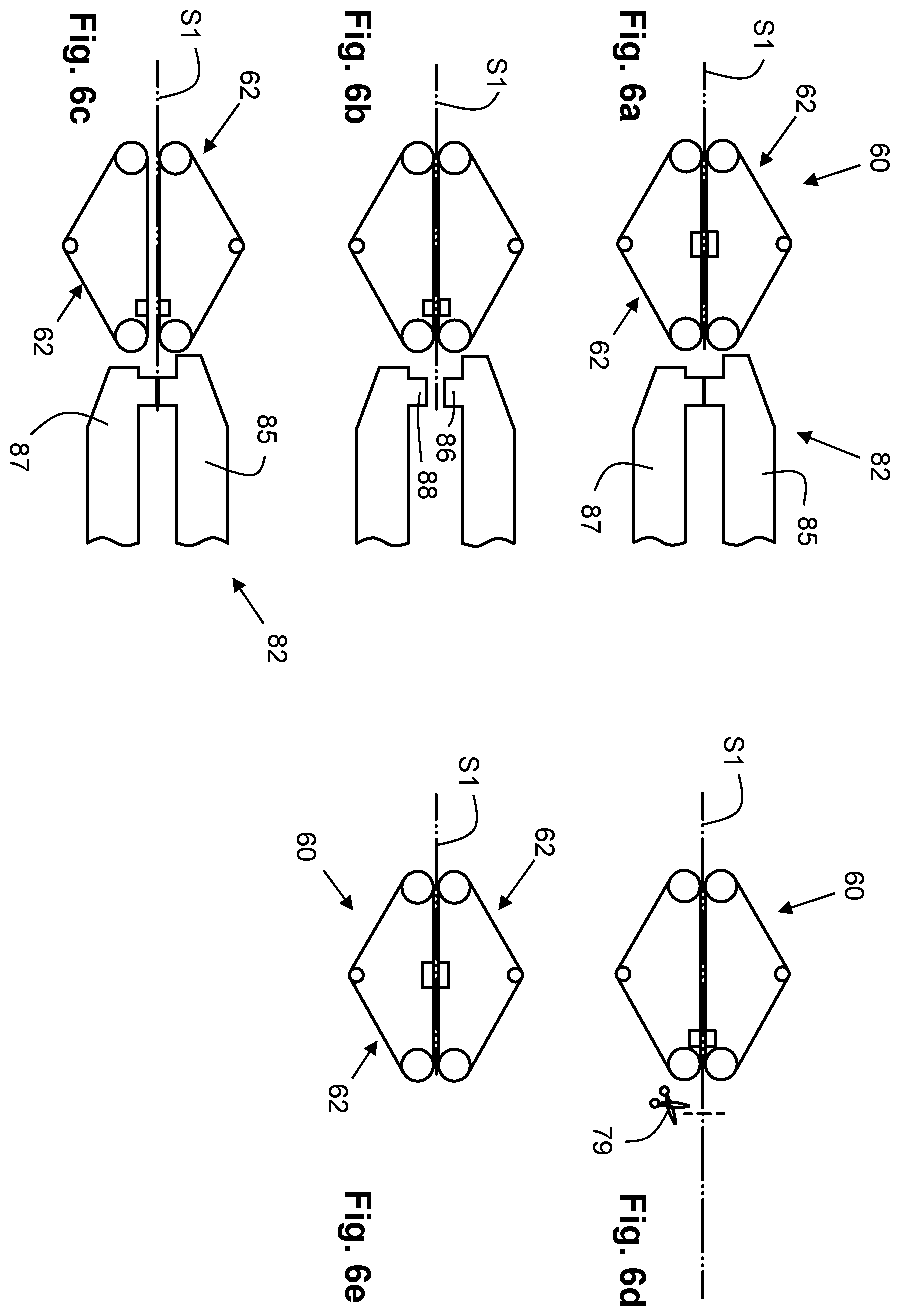 Patent US12448707 Figure 5 – Device for feeding weft threads to a gripper head of a loom