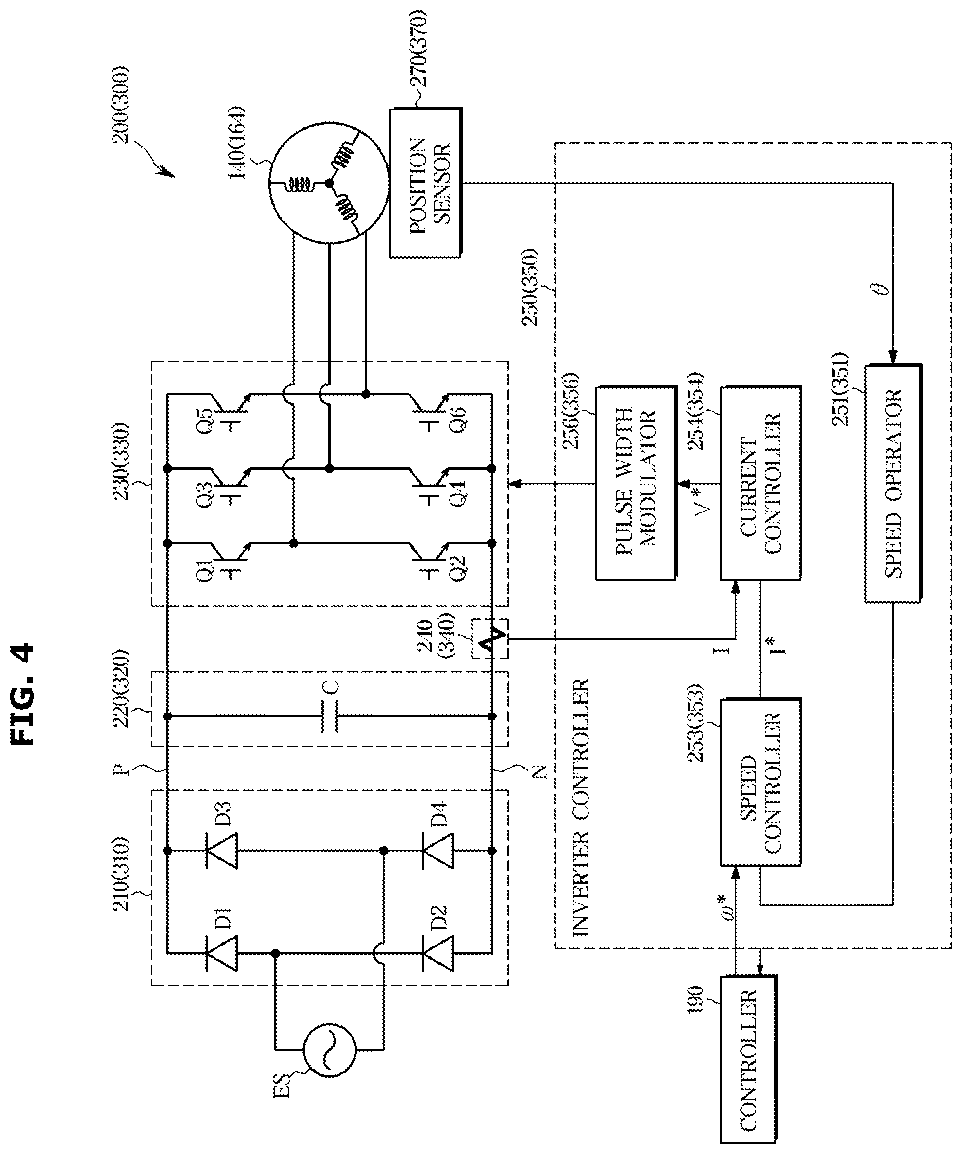 Patent US12448715 Figure 4 – Washing machine and controlling method for the same