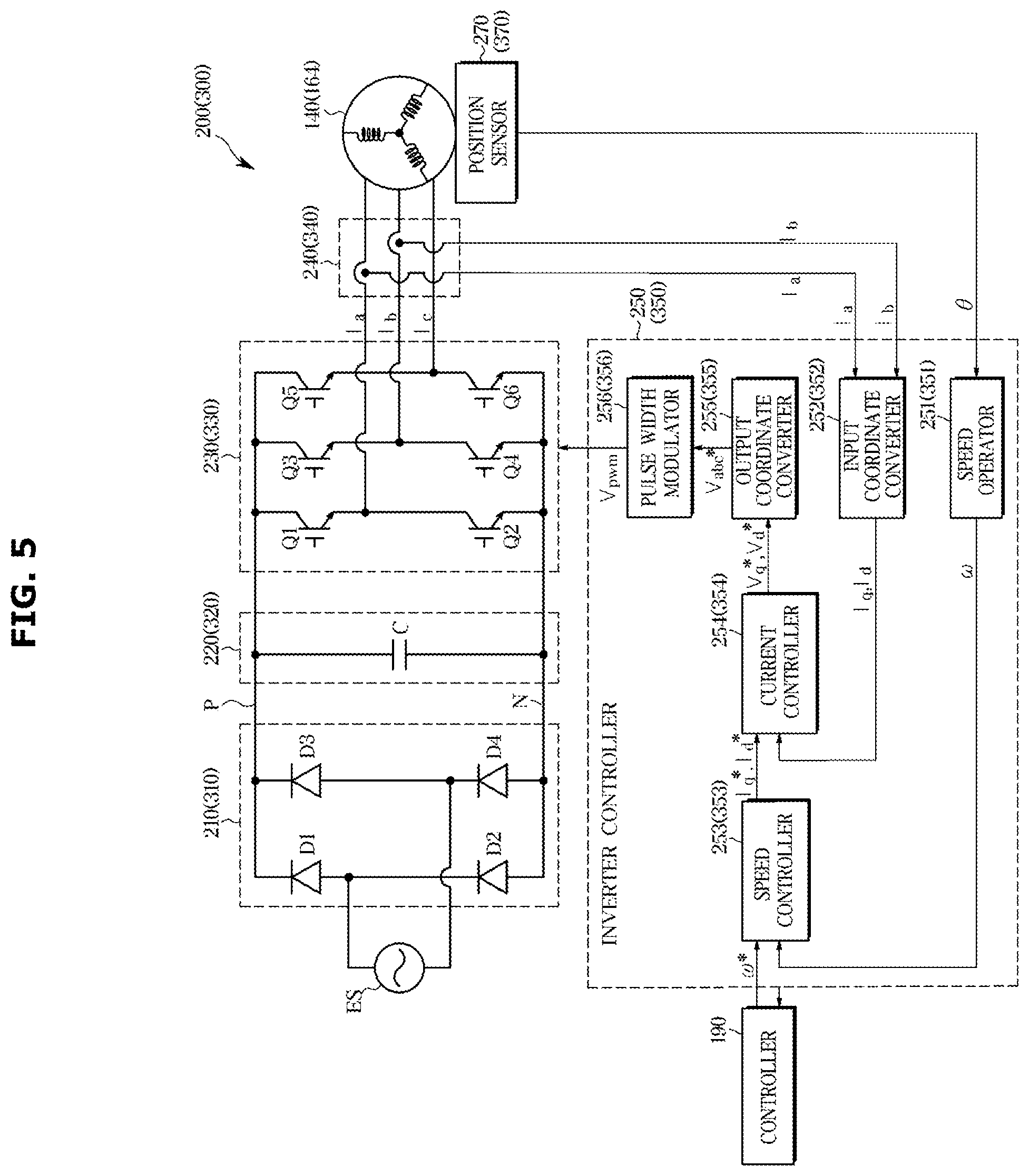 Patent US12448715 Figure 5 – Washing machine and controlling method for the same