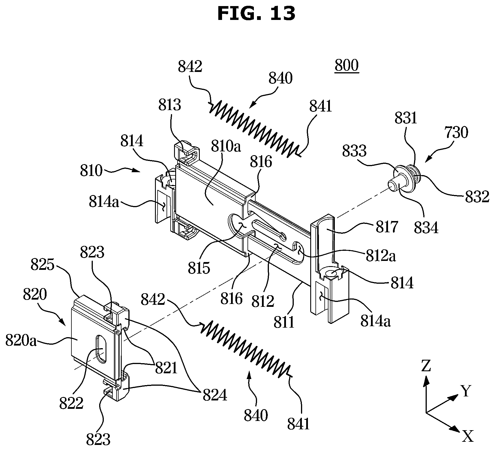 Patent US12448719 Figure 13 – Washing machine