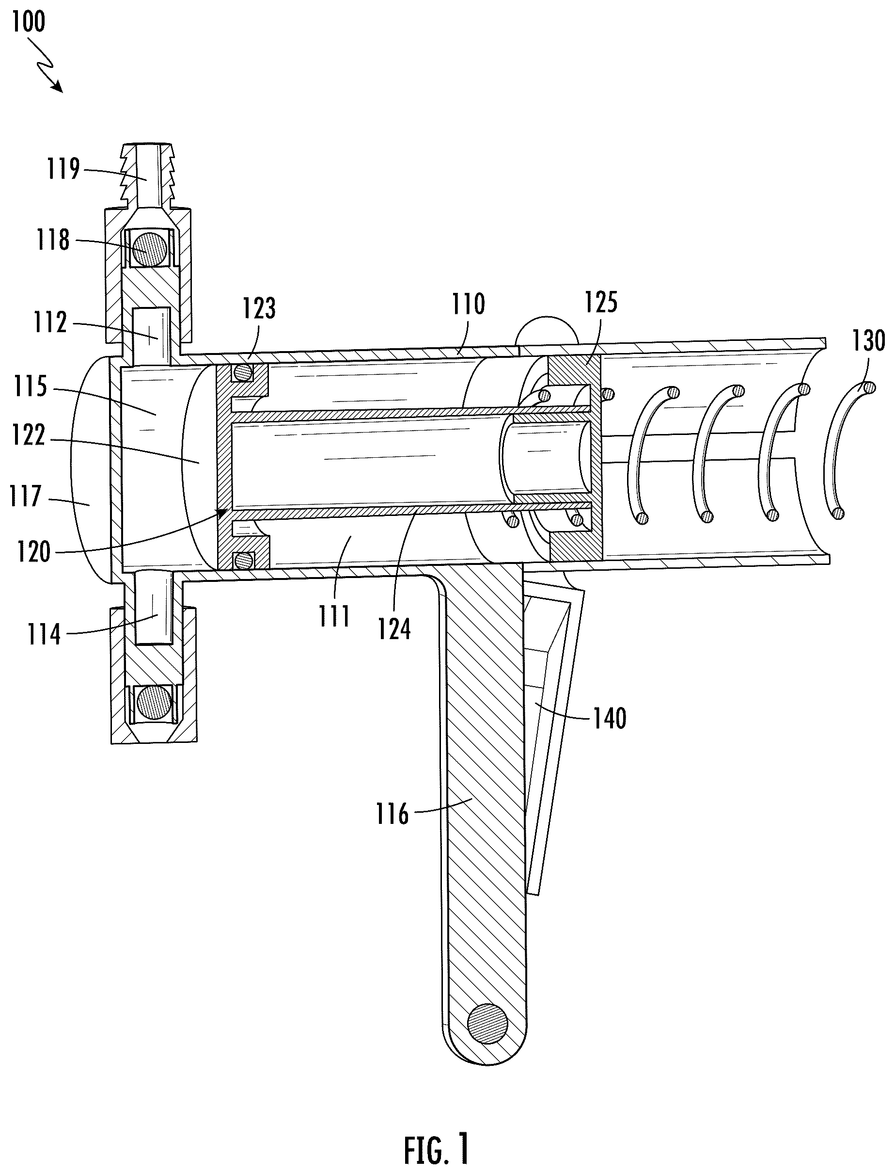 Patent US12448720 Figure 1 – Dispensing system and method of use