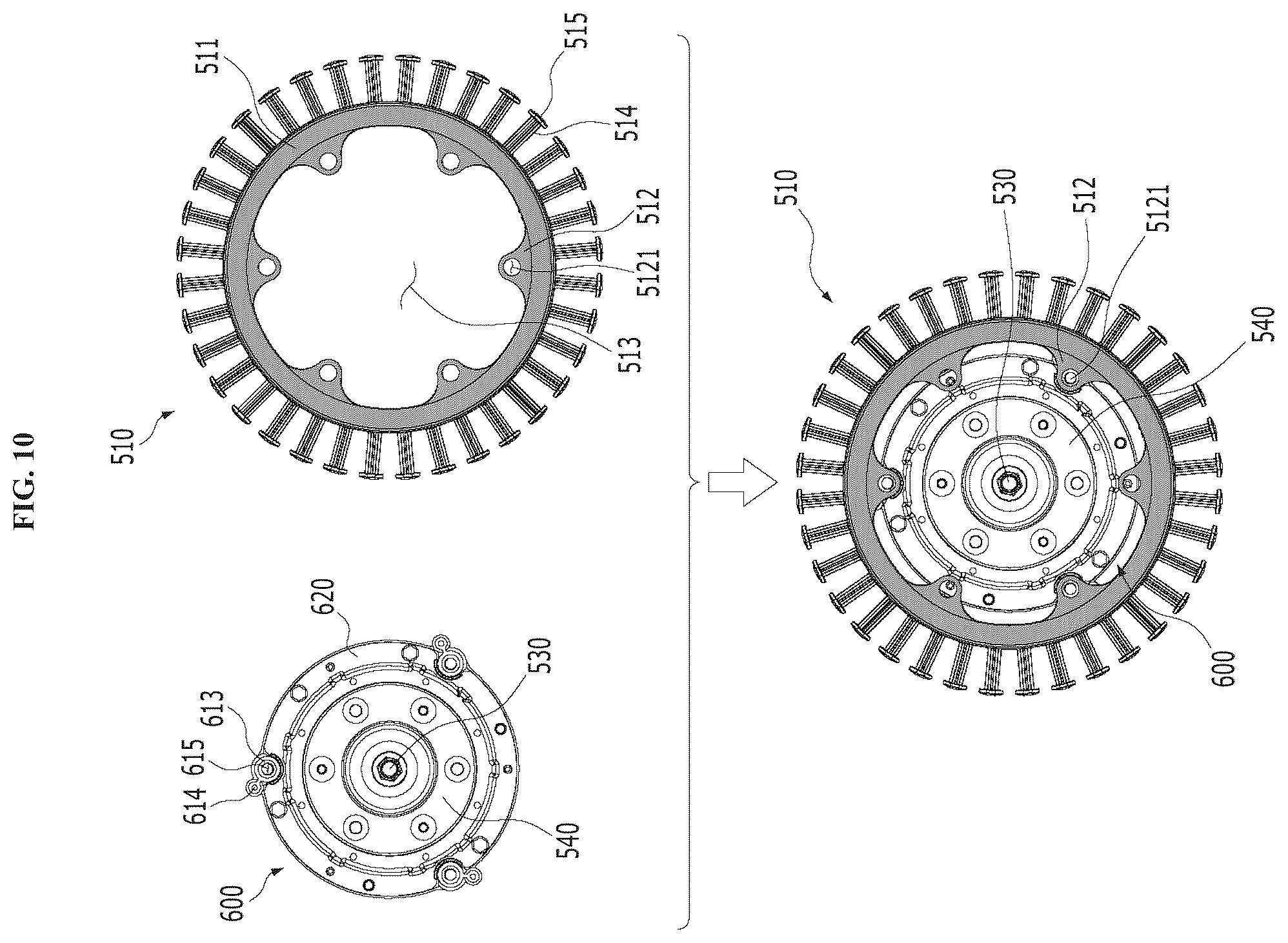 Patent US12448721 Figure 10 – Laundry treating apparatus