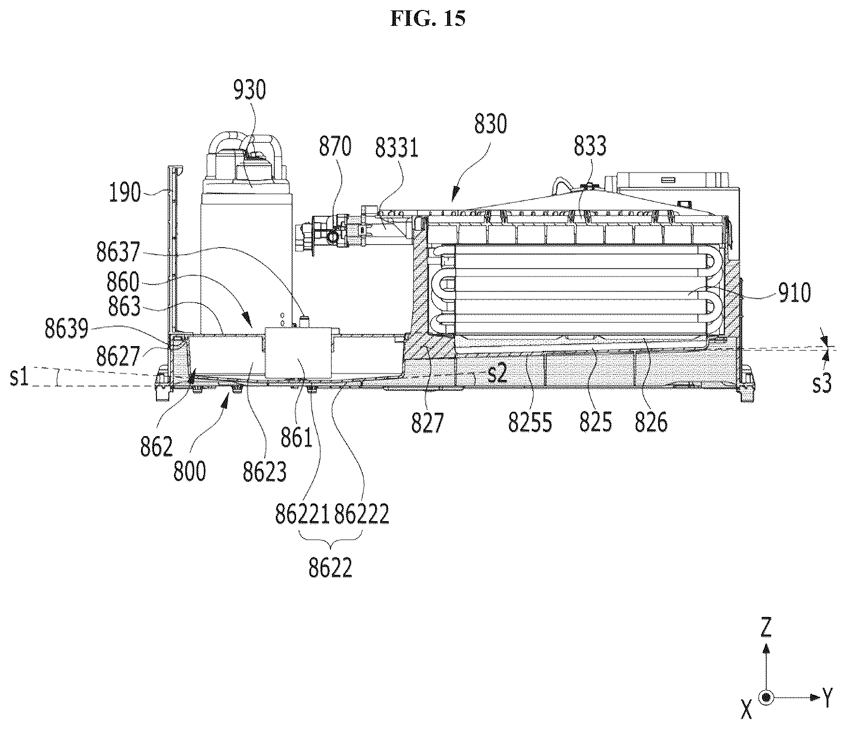Patent US12448721 Figure 15 – Laundry treating apparatus
