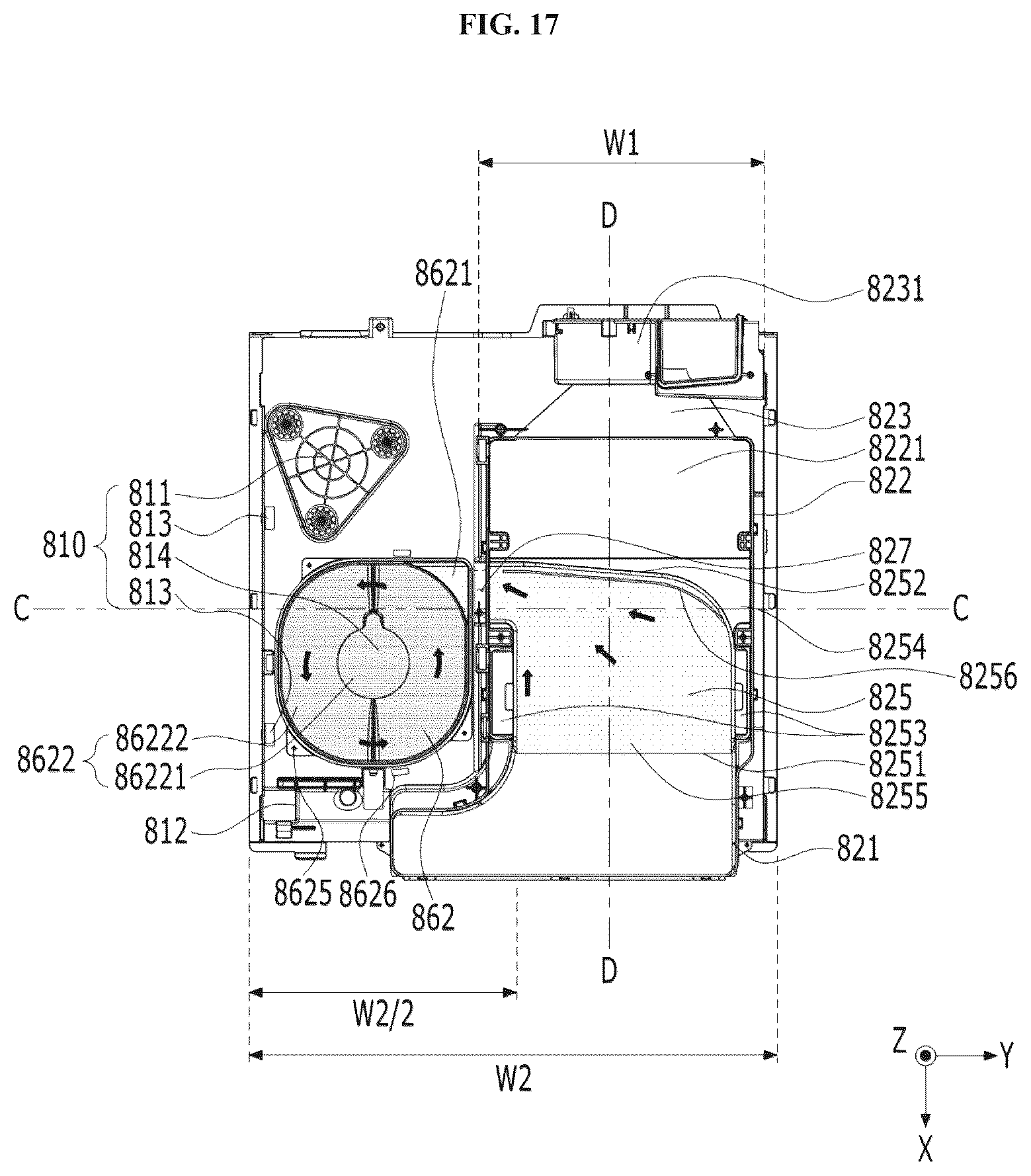 Patent US12448721 Figure 17 – Laundry treating apparatus