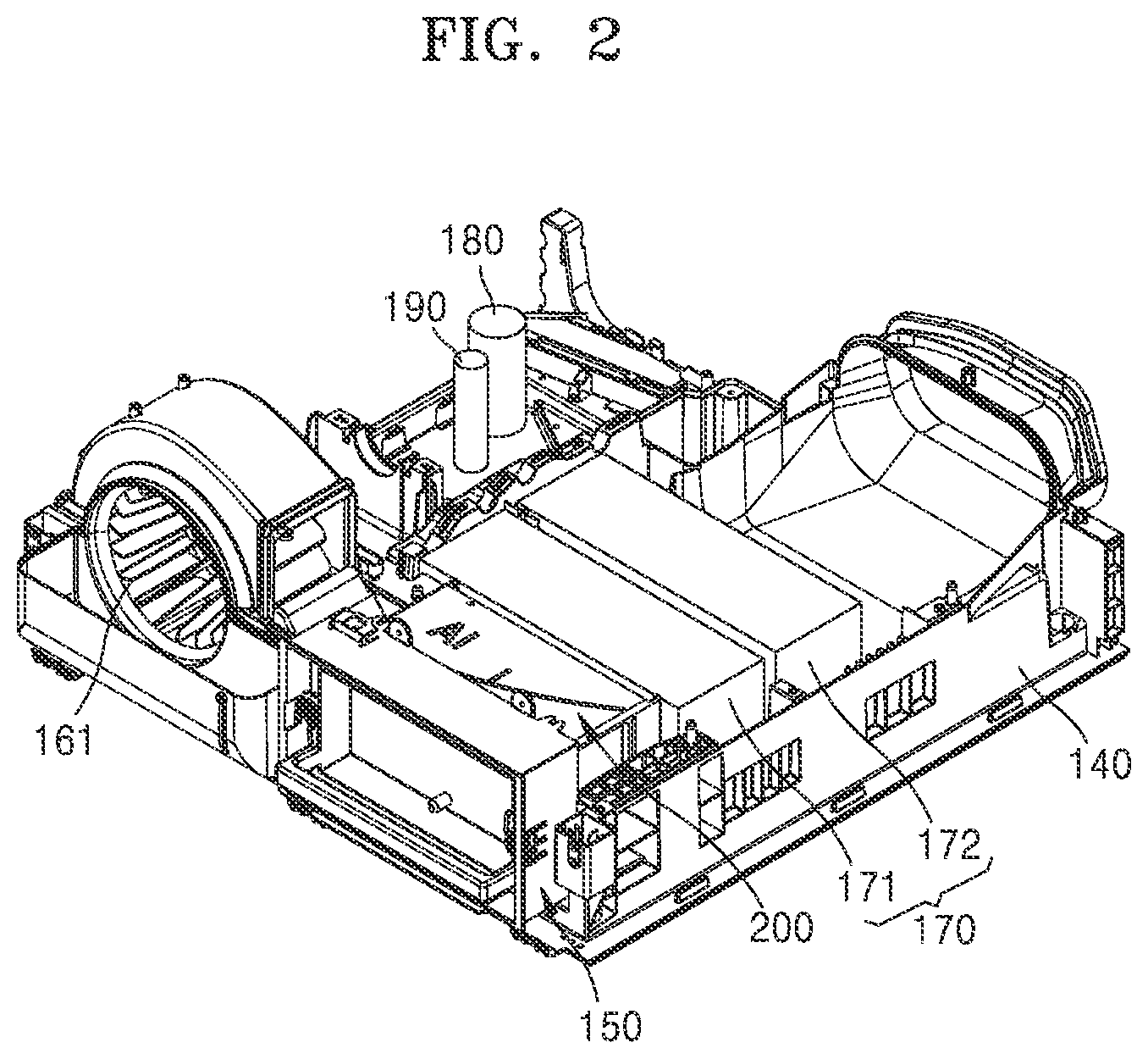 Patent US12448722 Figure 2 – Flow path switching unit for dryer and dryer including the same