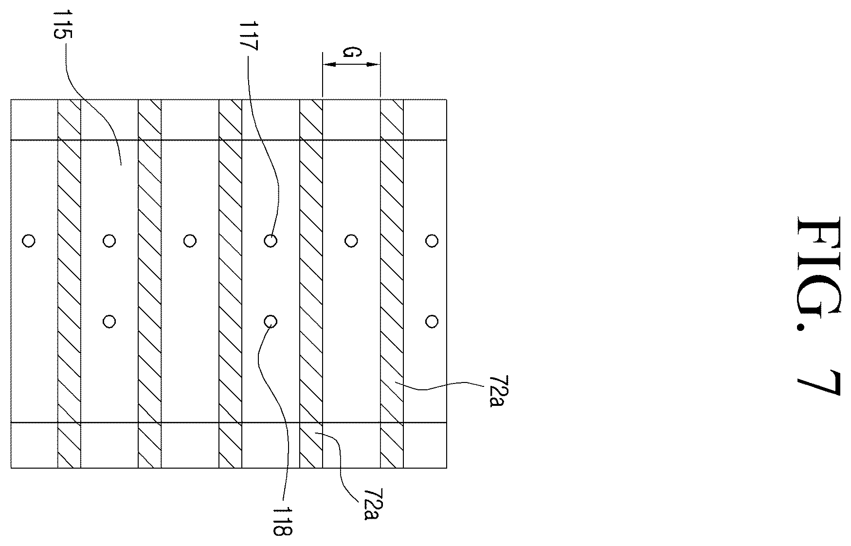 Patent US12448723 Figure 7 – Washing machine with dryer