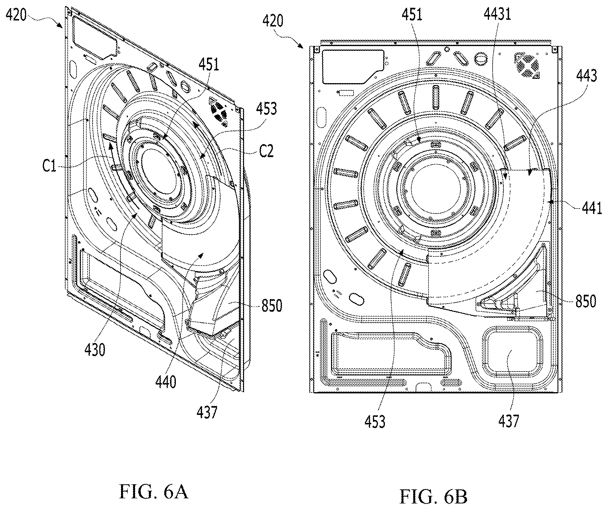 Patent US12448724 Figure 6 – Laundry treating apparatus
