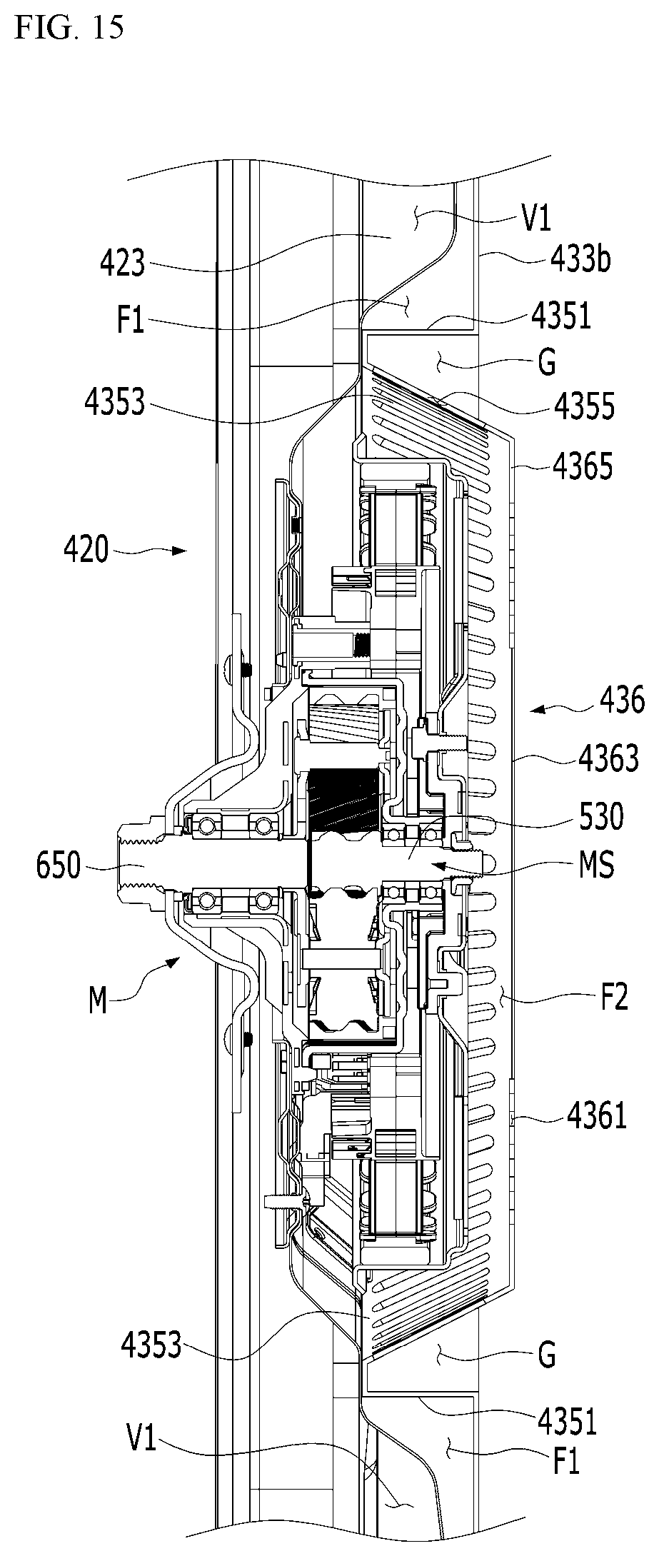Patent US12448725 Figure 15 – Laundry treating apparatus