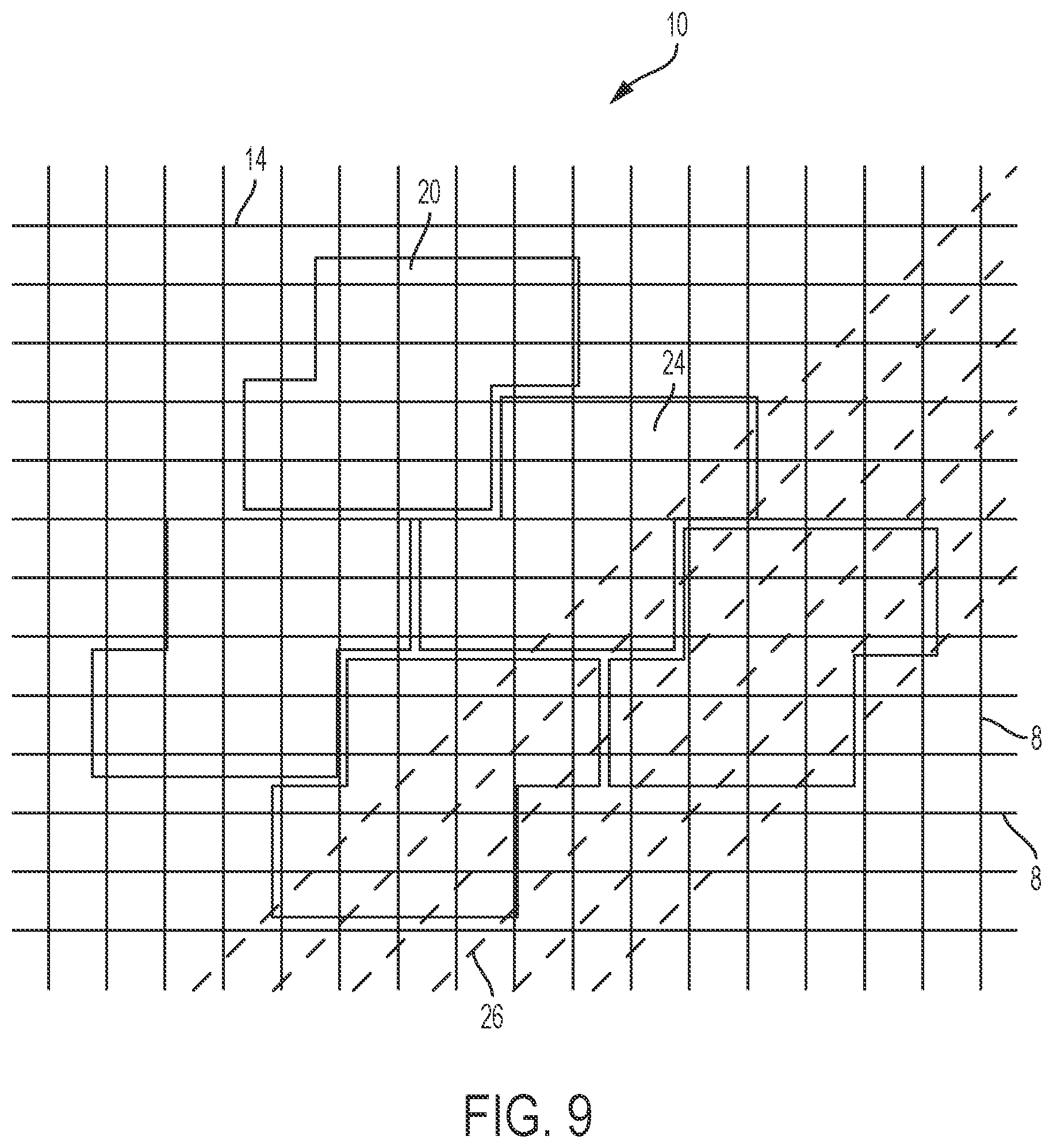 Patent US12448732 Figure 7 – Deflecting member for making fibrous structures