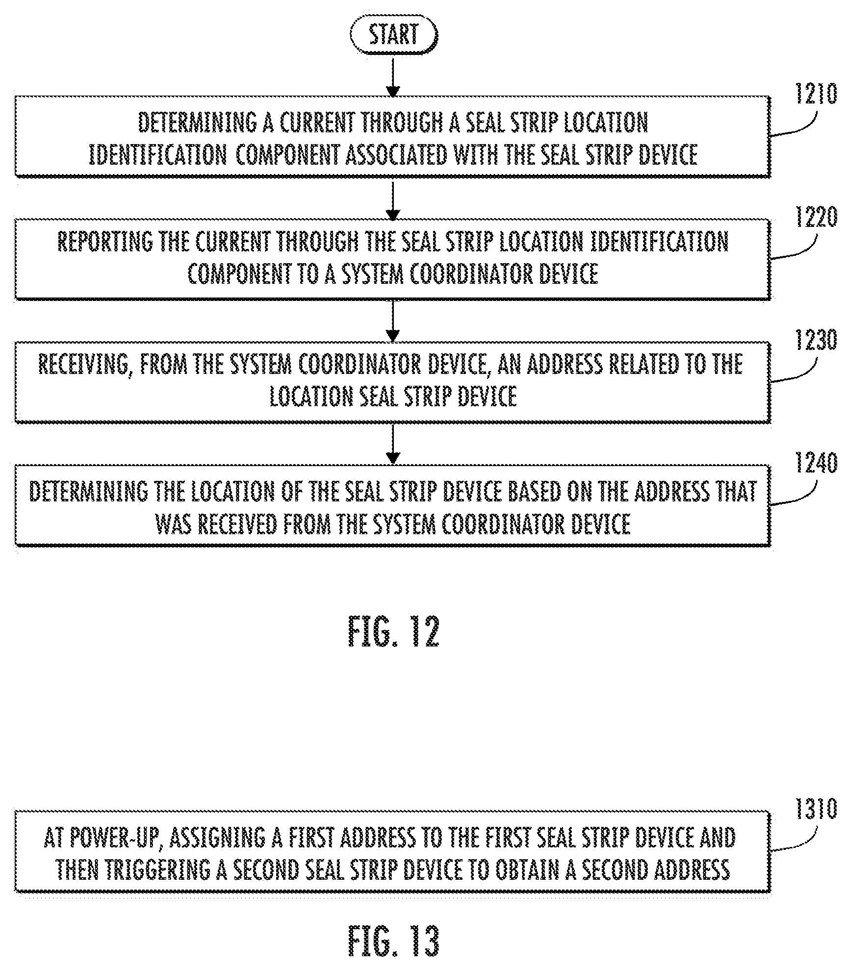 Patent US12448733 Figure 8 – Methods, devices, and systems for seal strip zone module strip position determination