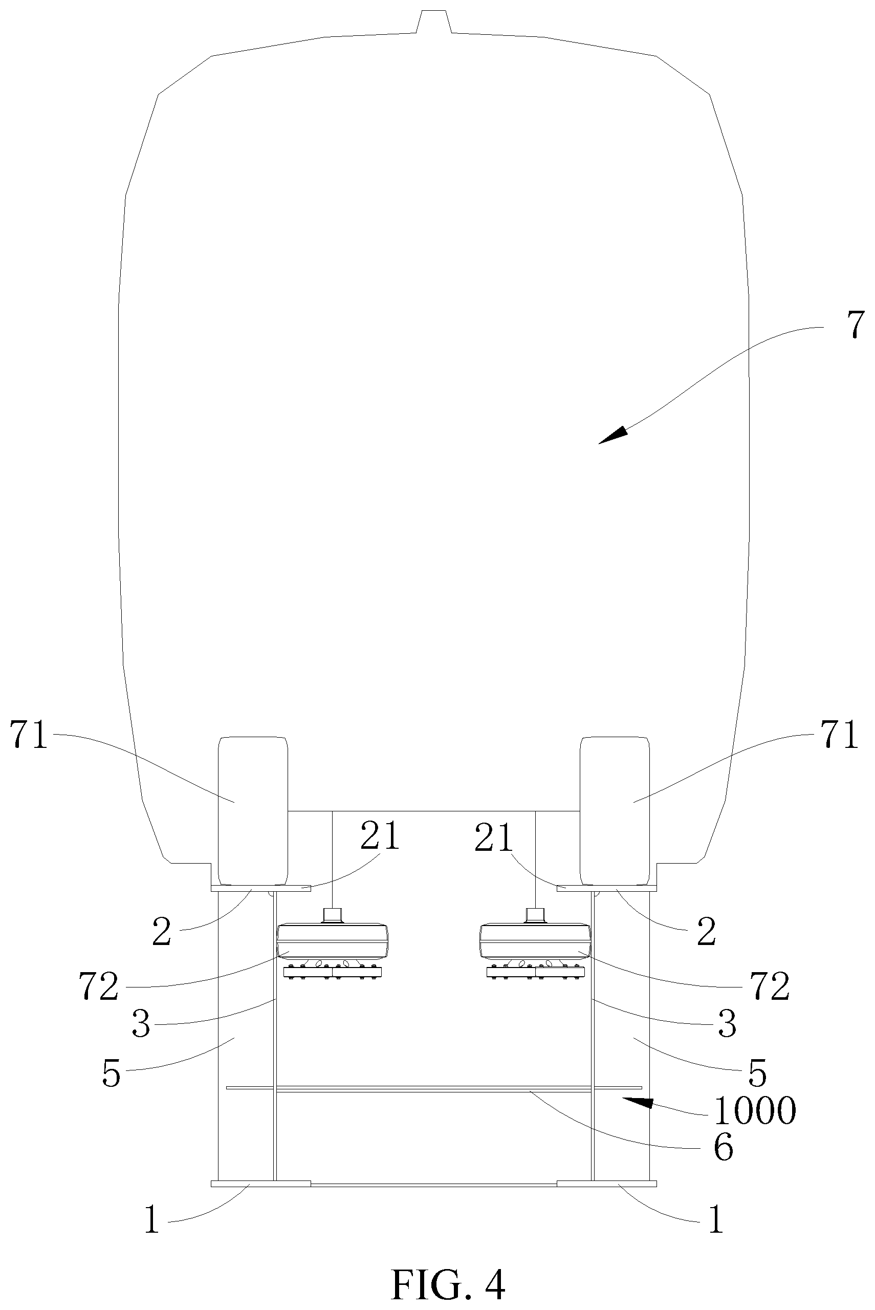 Patent US12448737 Figure 3 – Guide rail beam, track beam unit, and track beam for rail vehicle