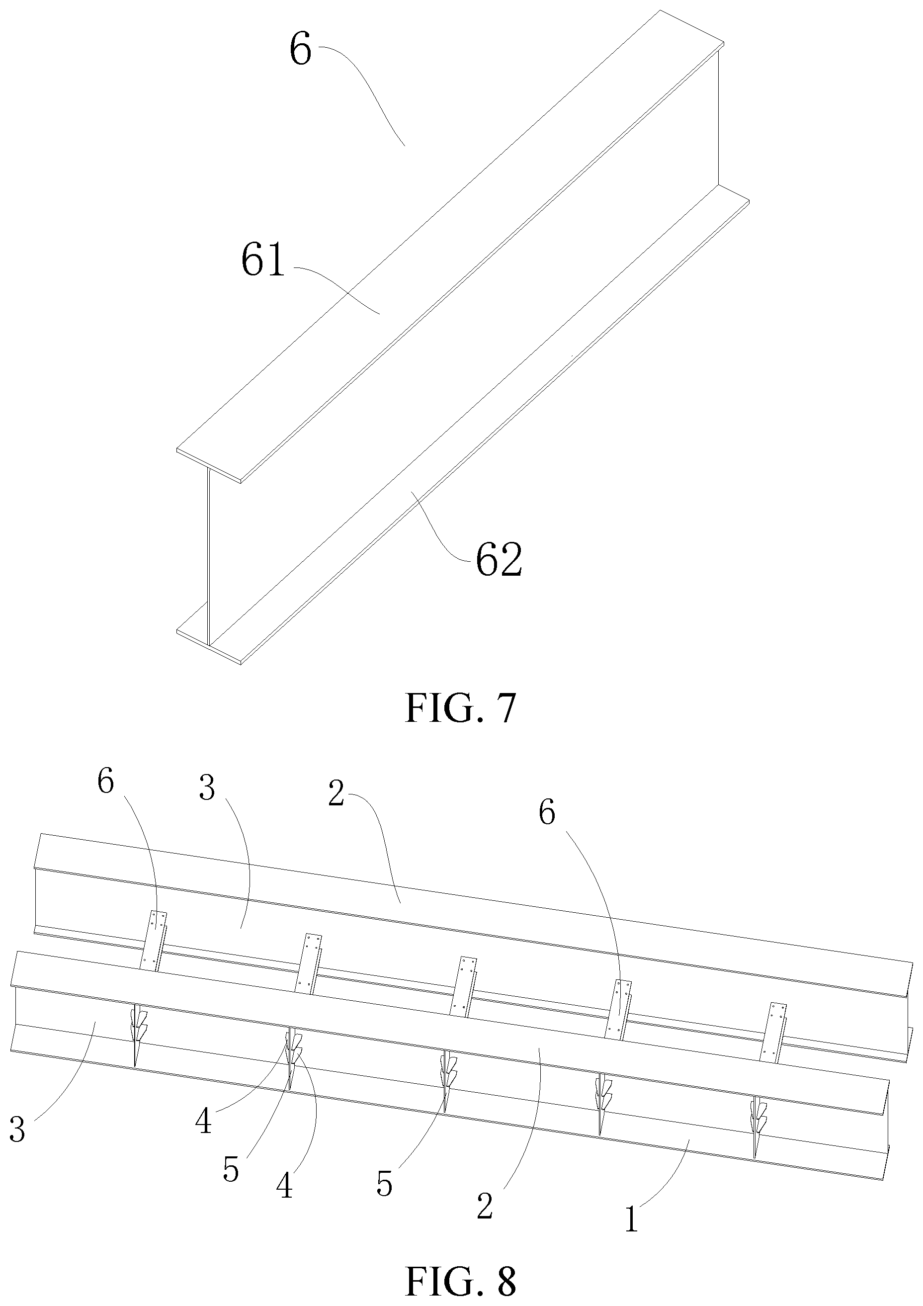 Patent US12448737 Figure 5 – Guide rail beam, track beam unit, and track beam for rail vehicle