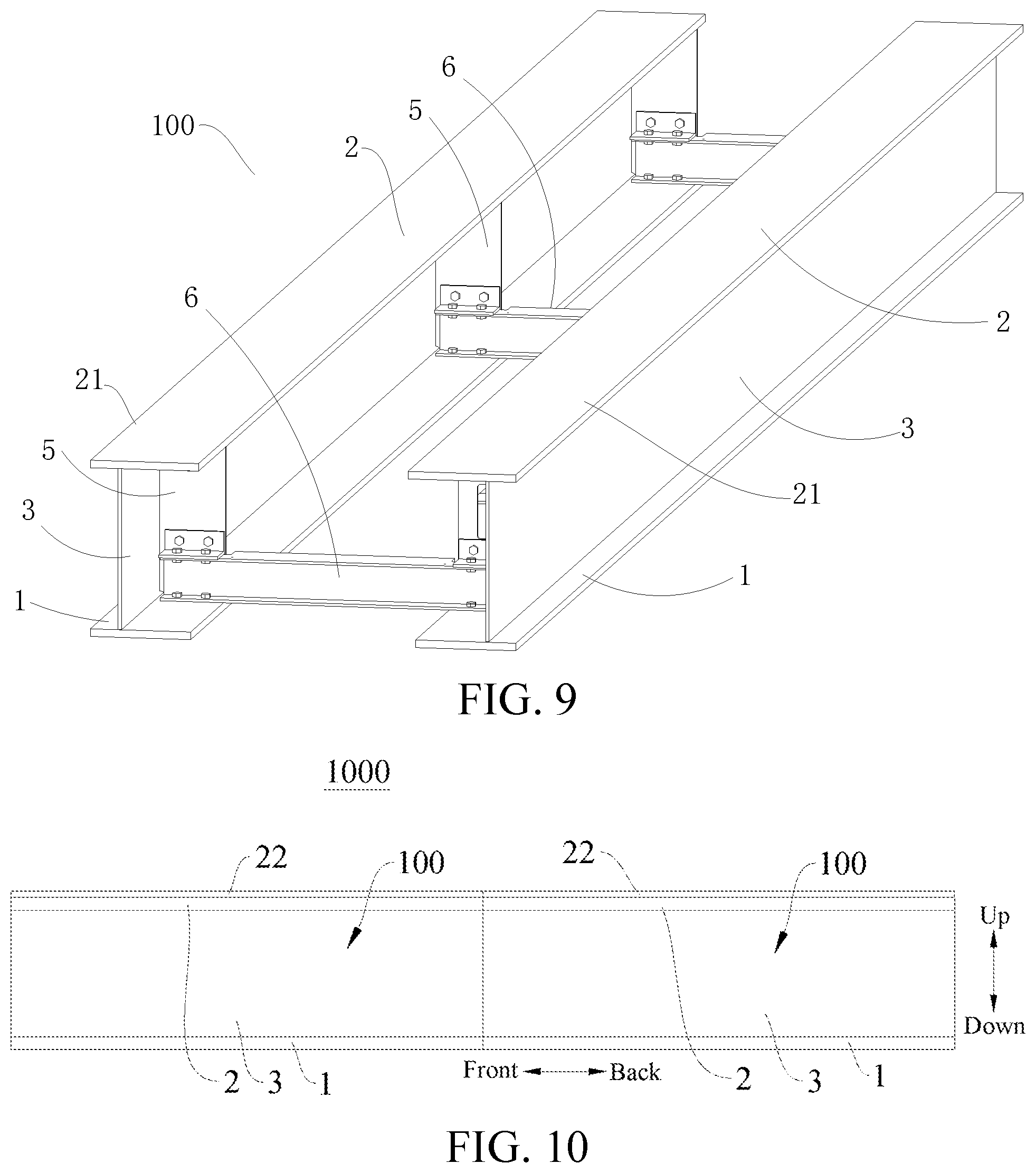 Patent US12448737 Figure 6 – Guide rail beam, track beam unit, and track beam for rail vehicle