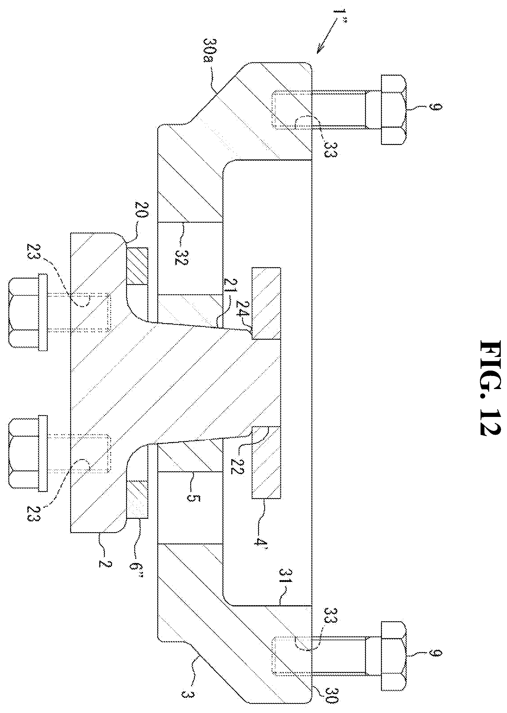 Patent US12448741 Figure 12 – Seismic reinforcement device for bridge