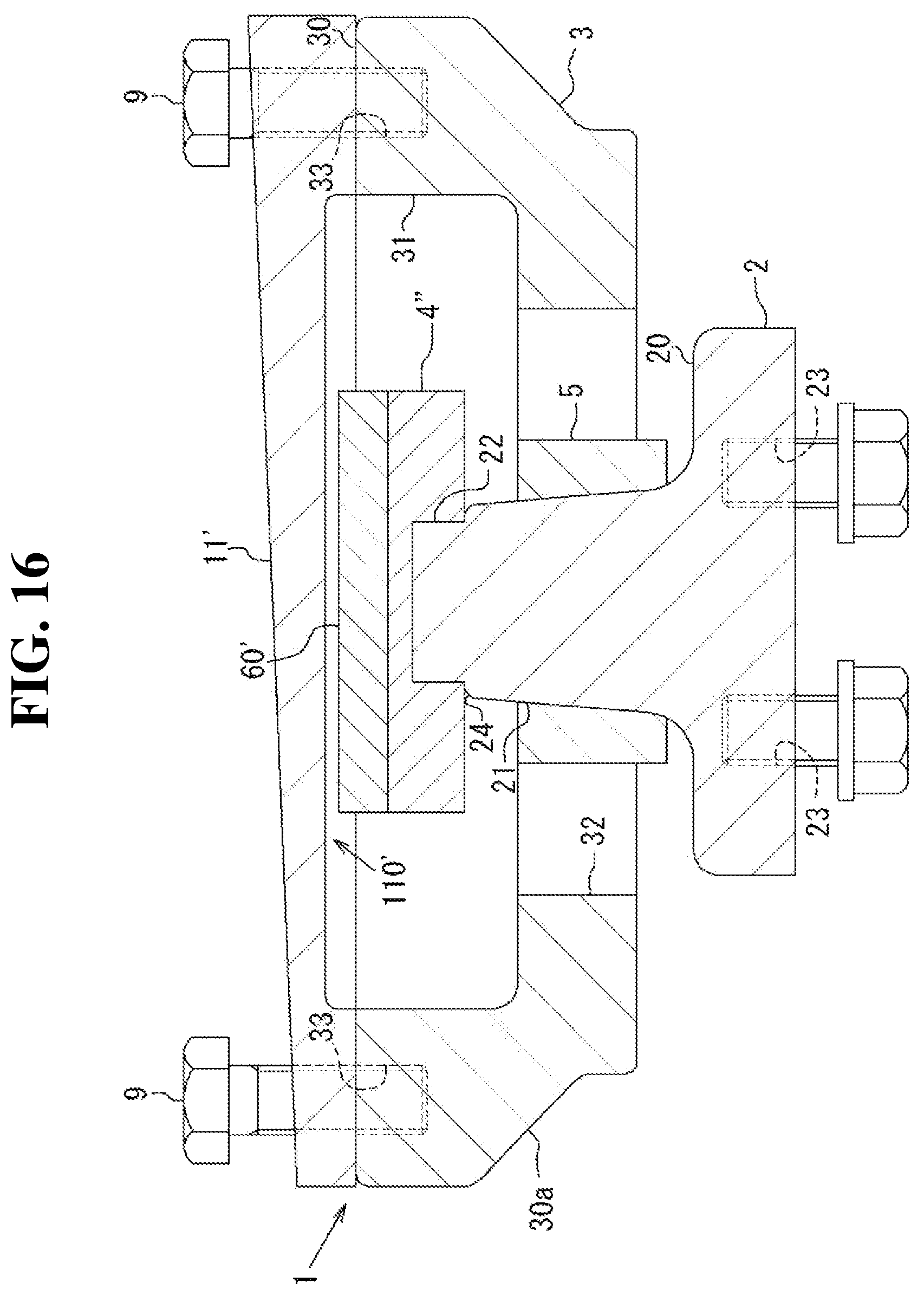 Patent US12448741 Figure 16 – Seismic reinforcement device for bridge
