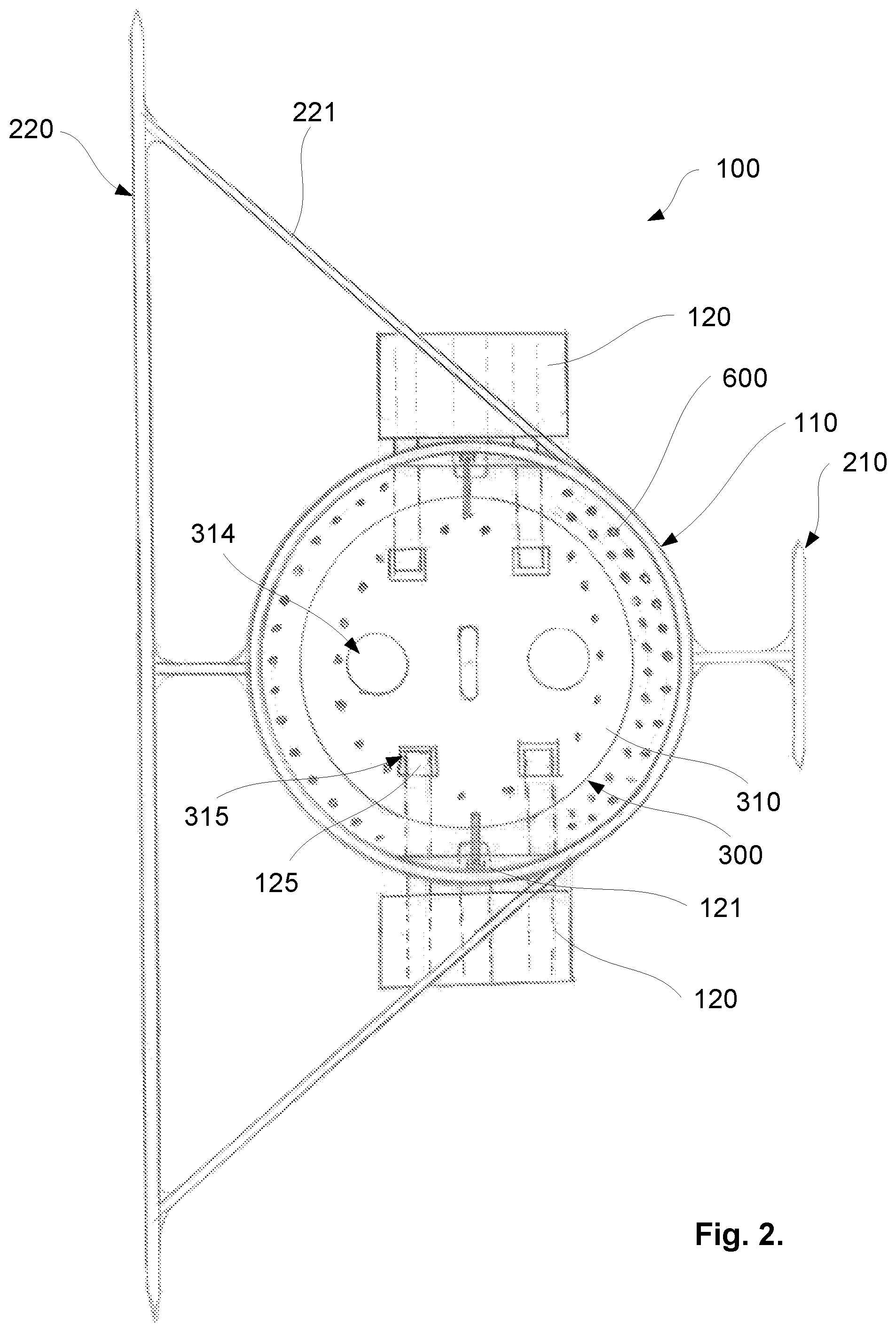 Patent US12448749 Figure 3 – Anchor assembly