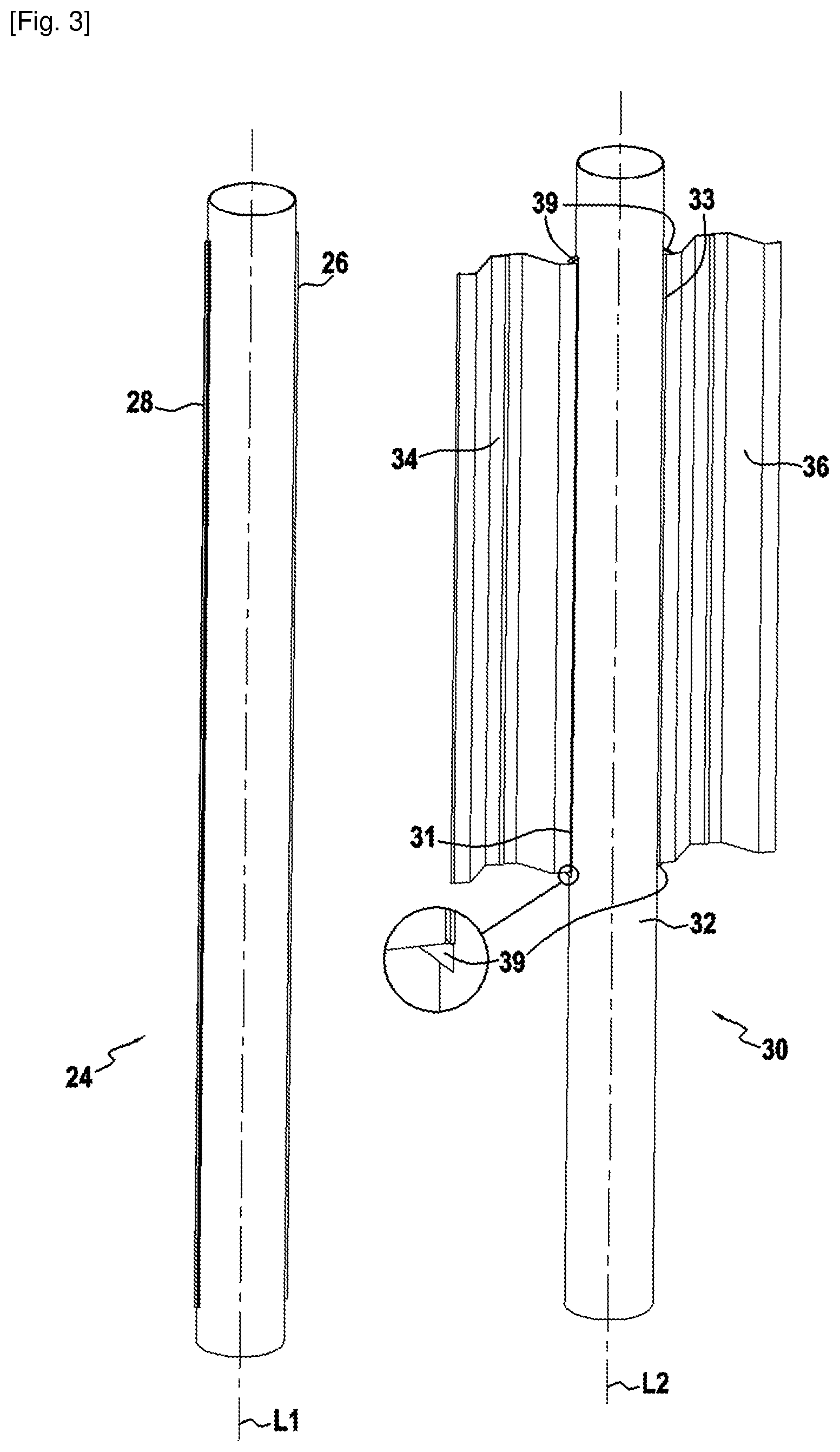 Patent US12448750 Figure 3 – Method for producing a retaining wall