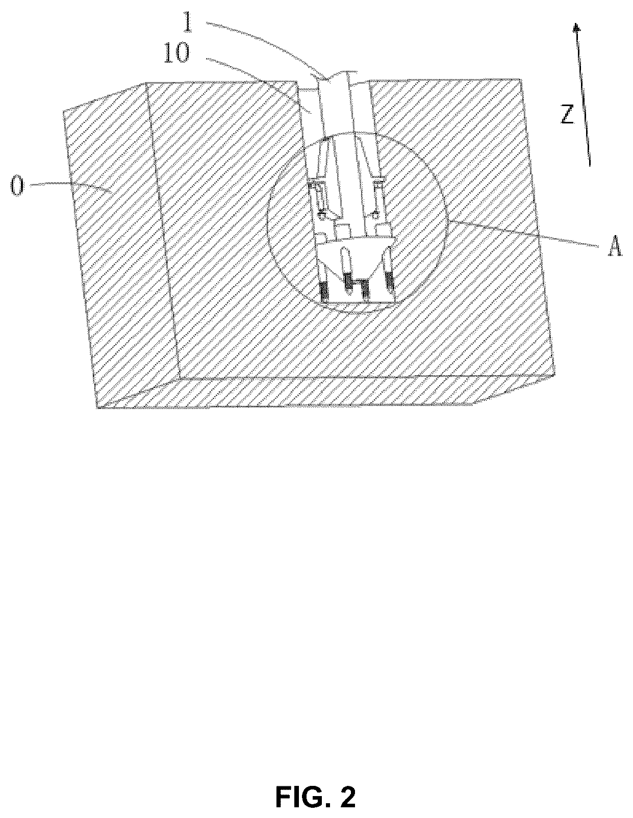 Patent US12448751 Figure 2 – Anti-frost heave pile foundation support device