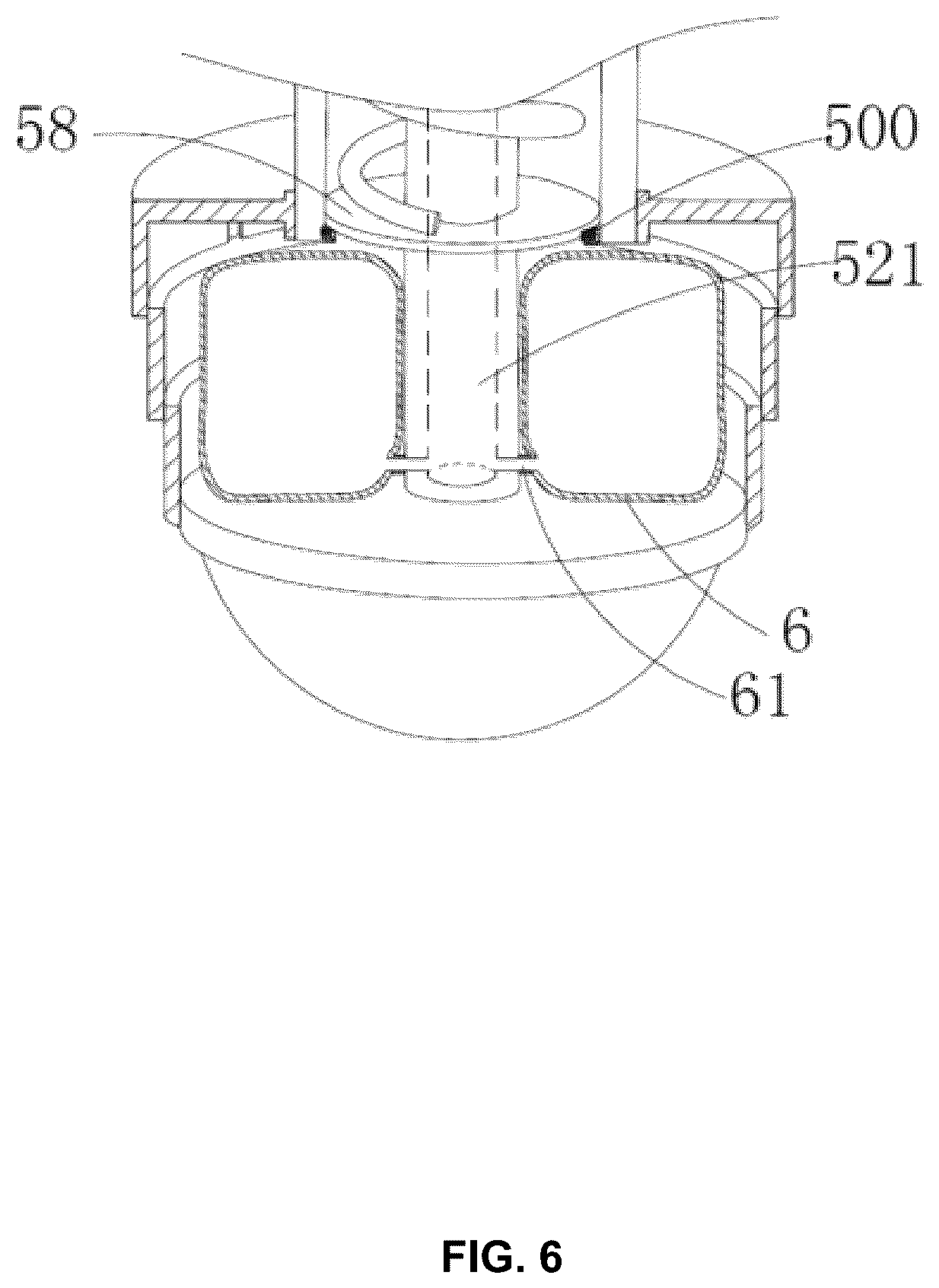 Patent US12448751 Figure 6 – Anti-frost heave pile foundation support device