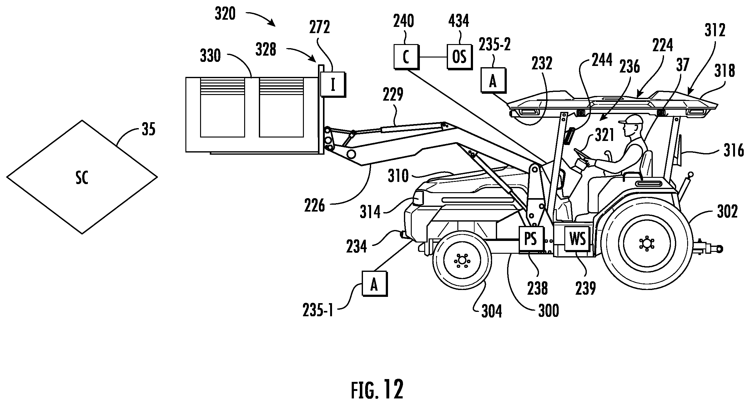 Patent US12448756 Figure 6 – Vehicle vision