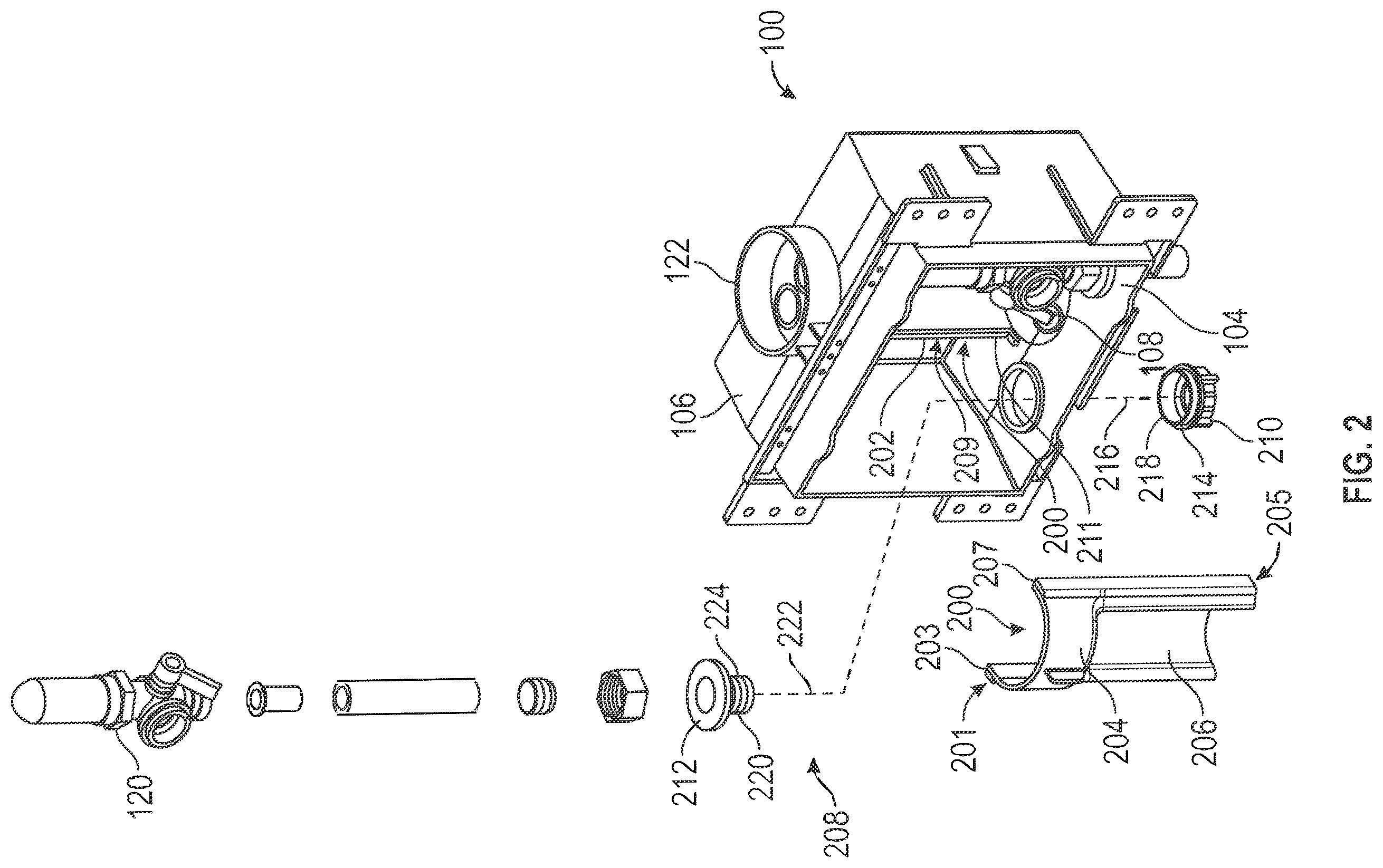Patent US12448758 Figure 2 – Appliance outlet box
