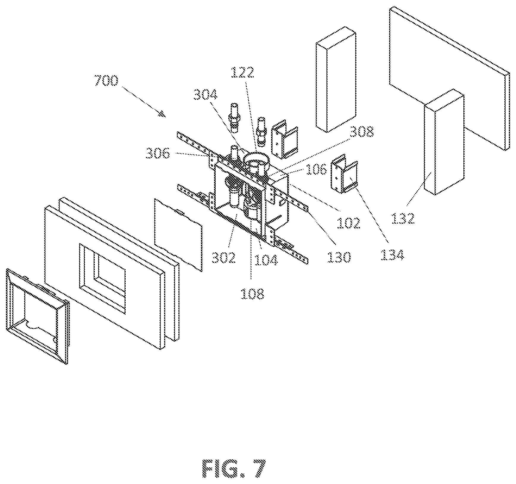 Patent US12448758 Figure 7 – Appliance outlet box