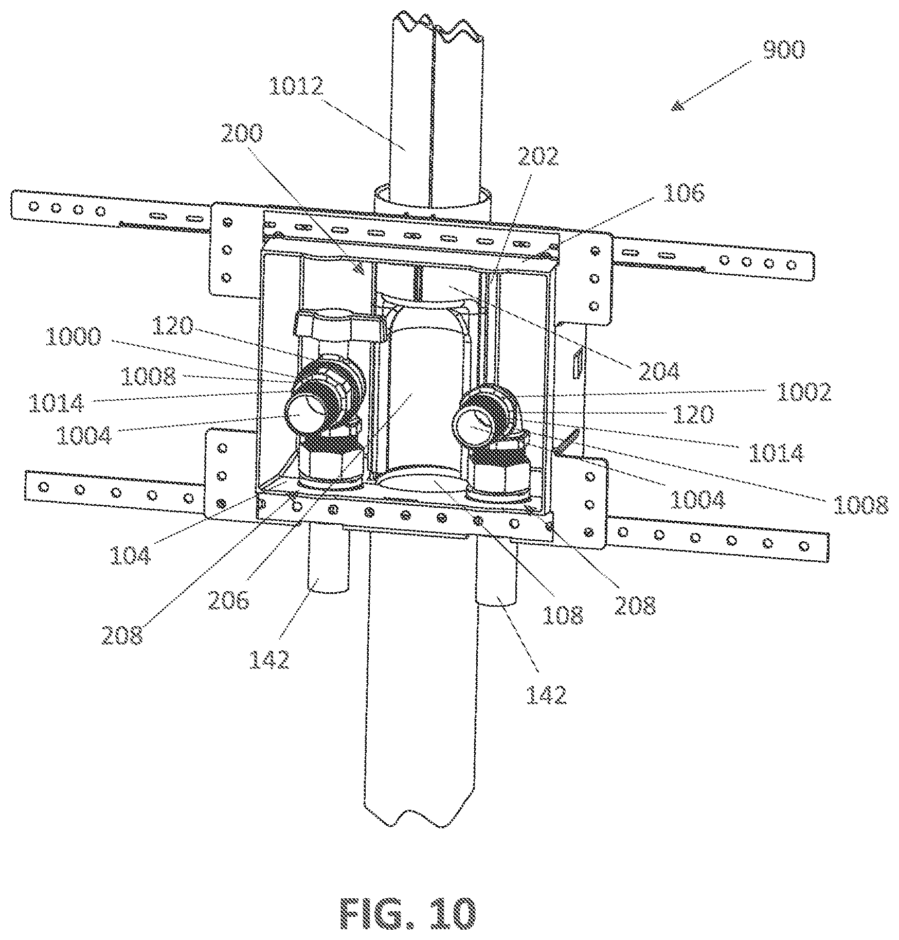 Patent US12448758 Figure 10 – Appliance outlet box