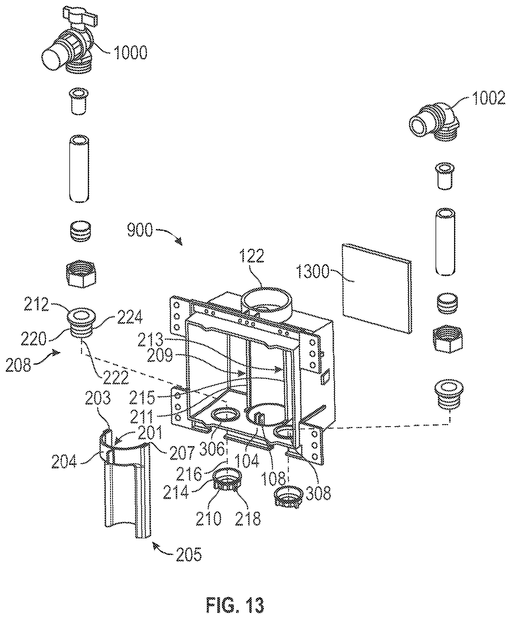 Patent US12448758 Figure 13 – Appliance outlet box