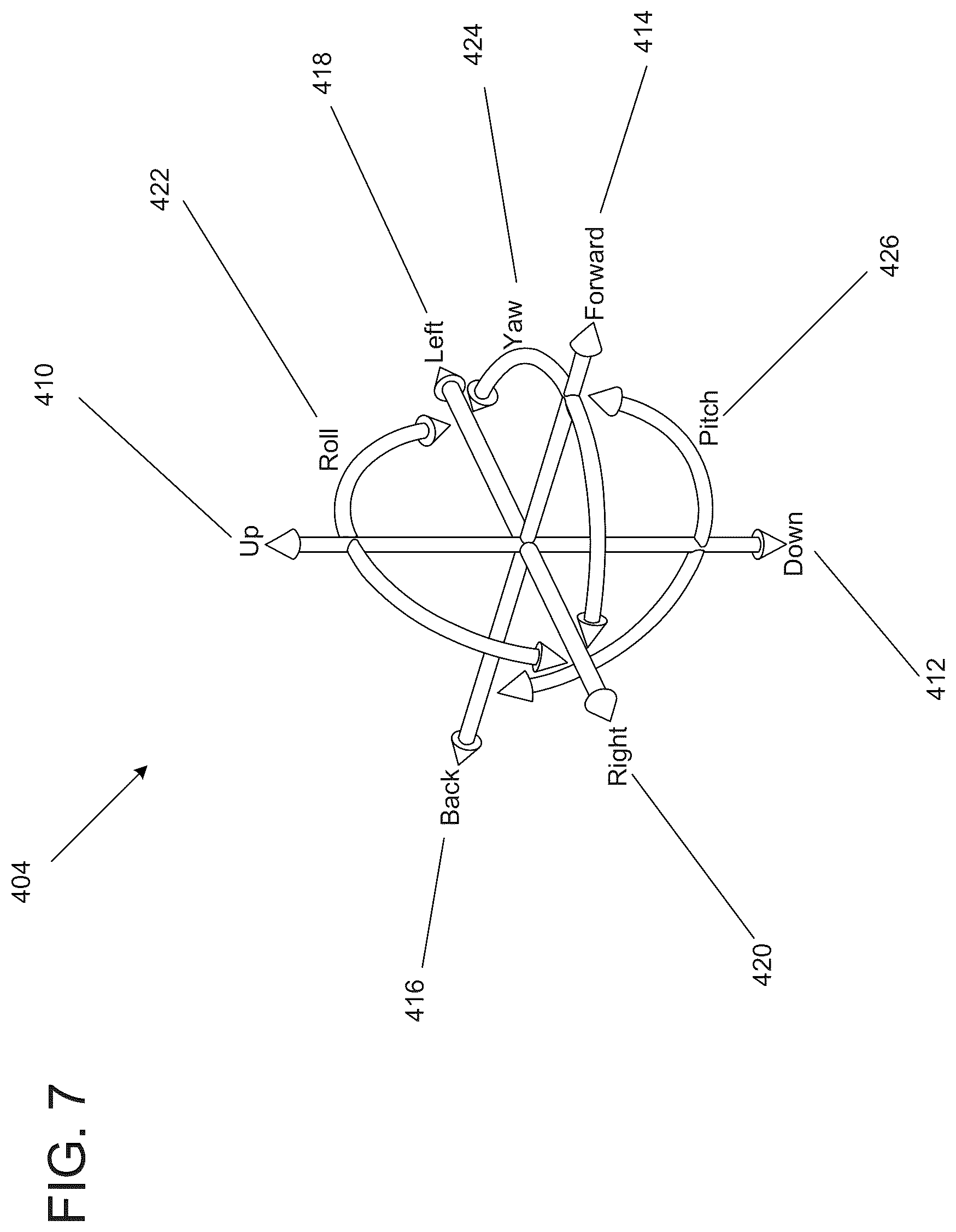 Patent US12448760 Figure 7 – Electronic faucet with motion control device