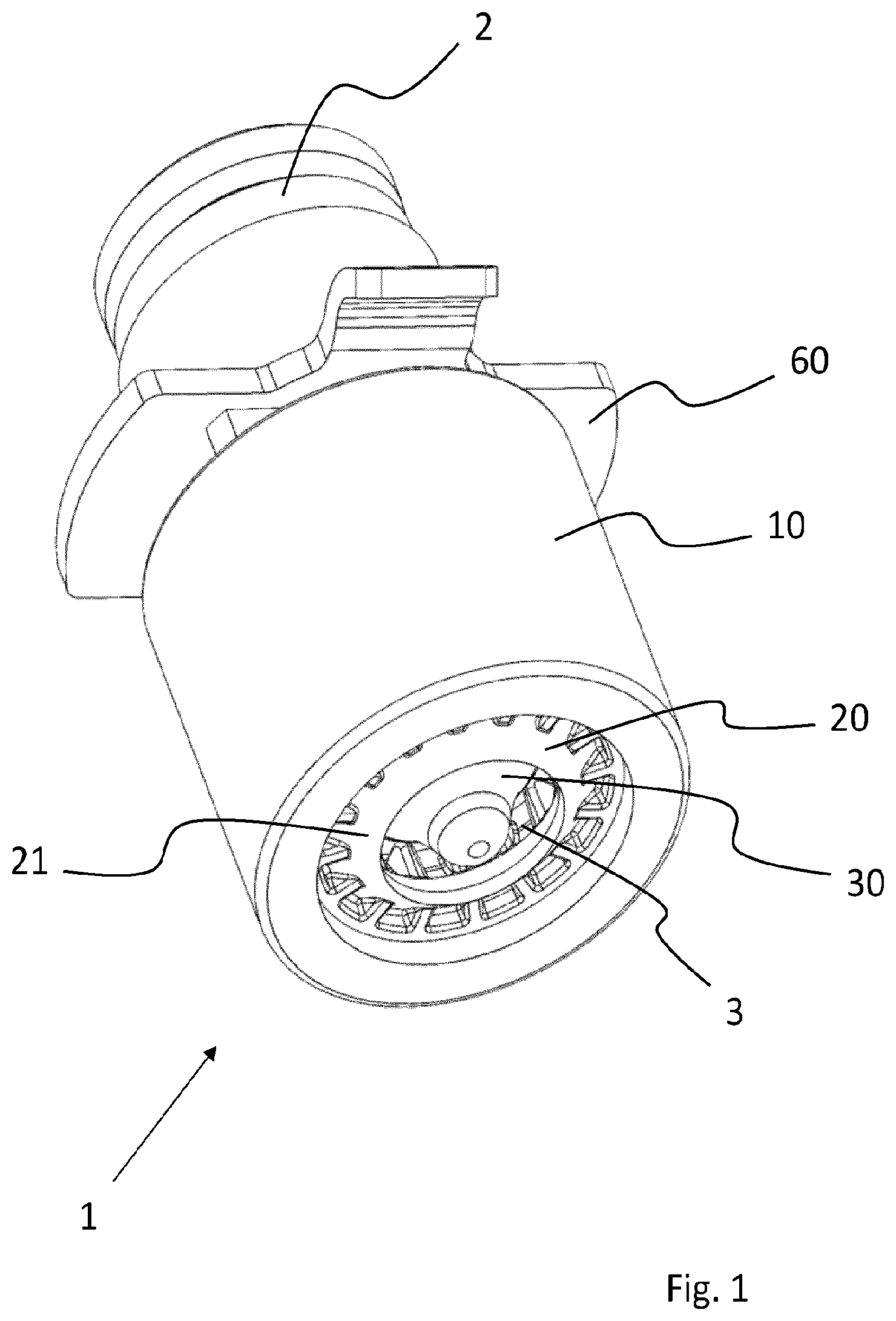 Patent US12448761 — Stream regulator — Figure 1