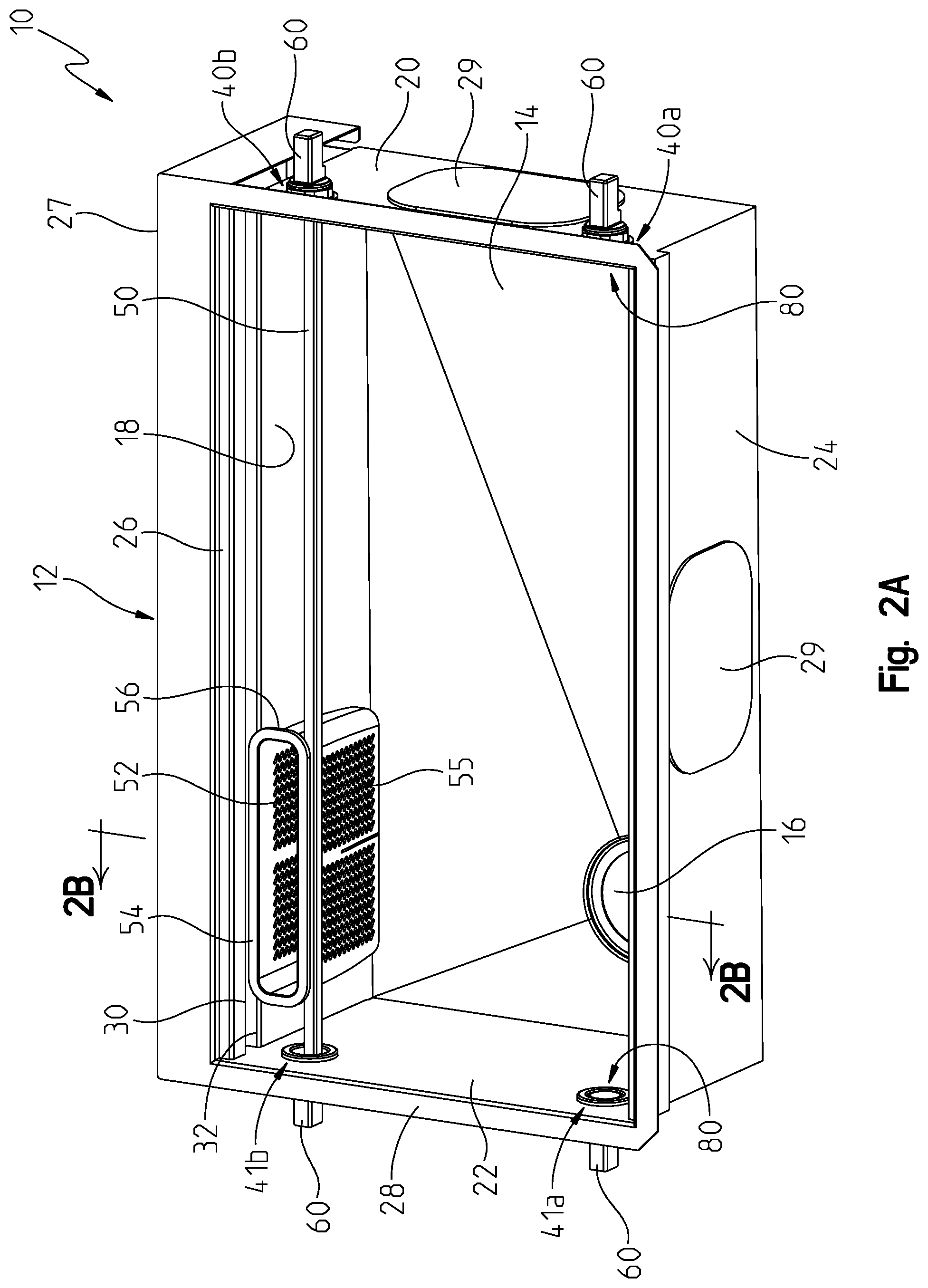 Patent US12448763 Figure 2 – Towel bar sink