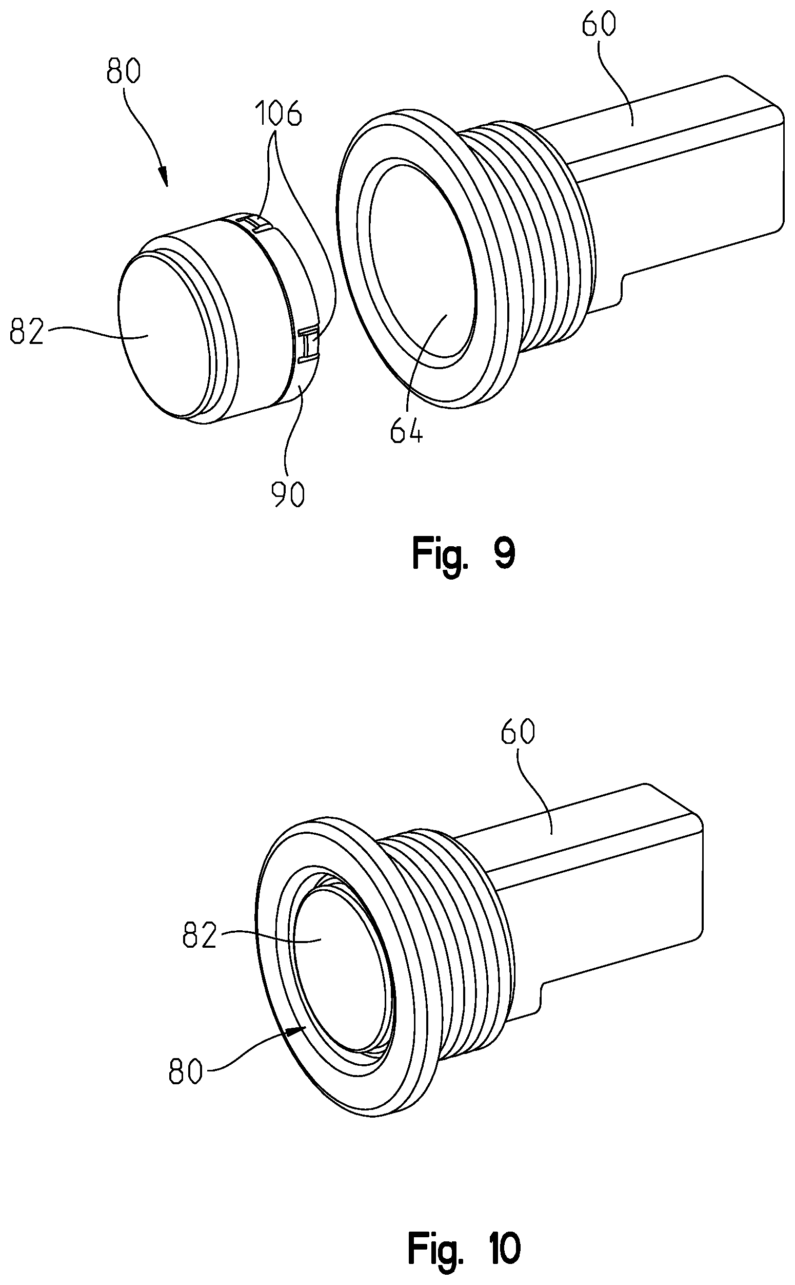 Patent US12448763 Figure 8 – Towel bar sink