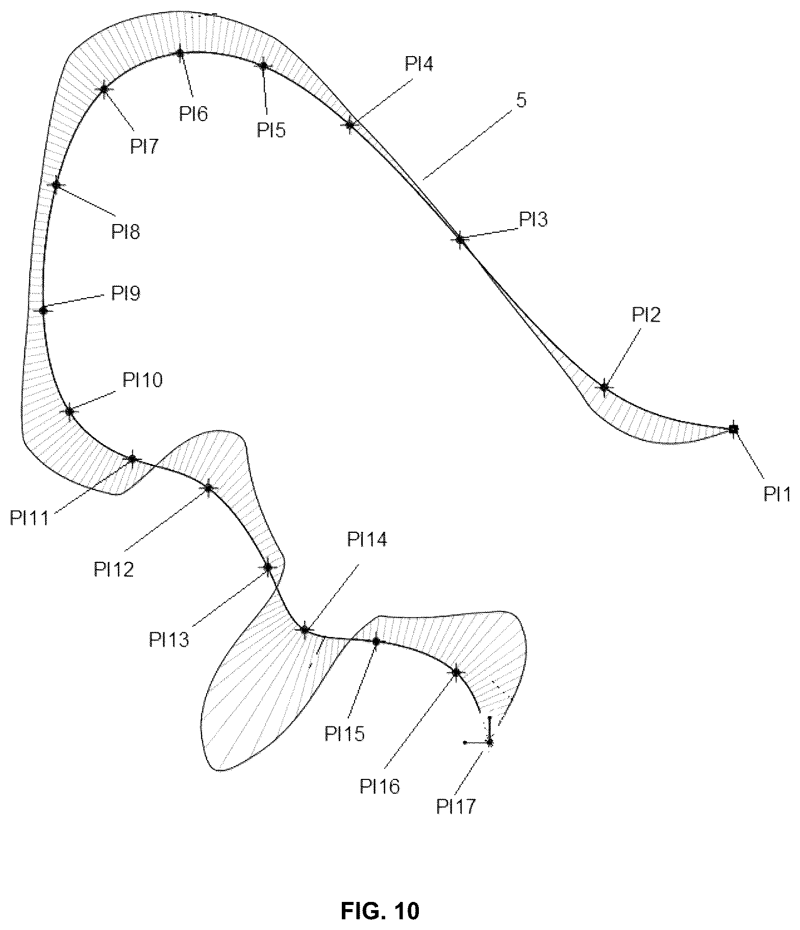 Patent US12448766 Figure 10 – Open-rim toilet with ports and openings in the rim and a wider discharge channel entrance to prevent blockage by waste