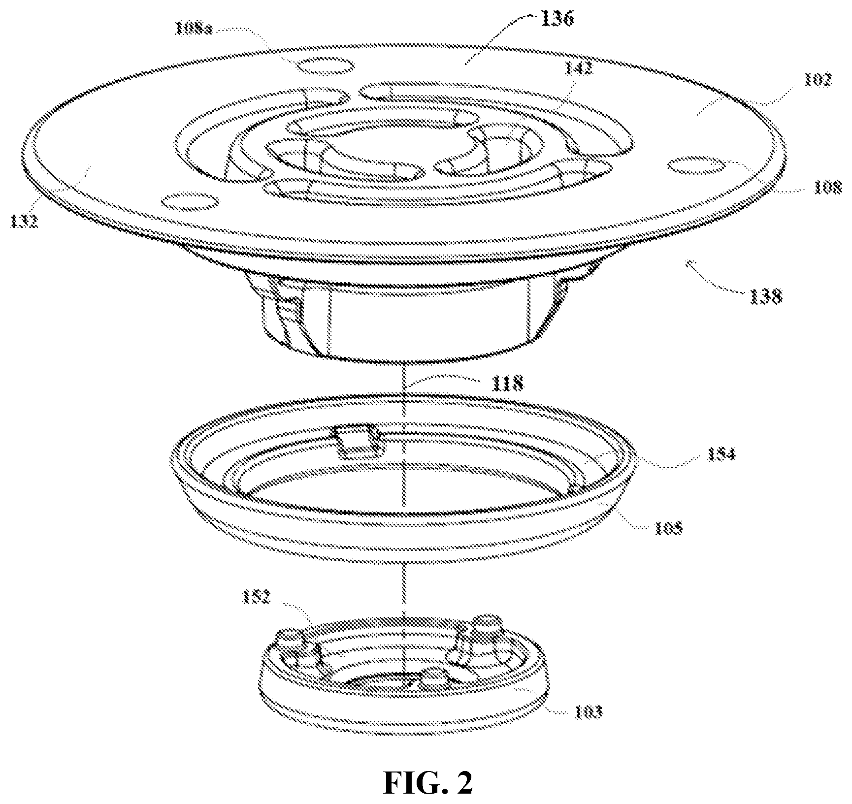 Patent US12448768 Figure 2 – Multi-channel drain cover