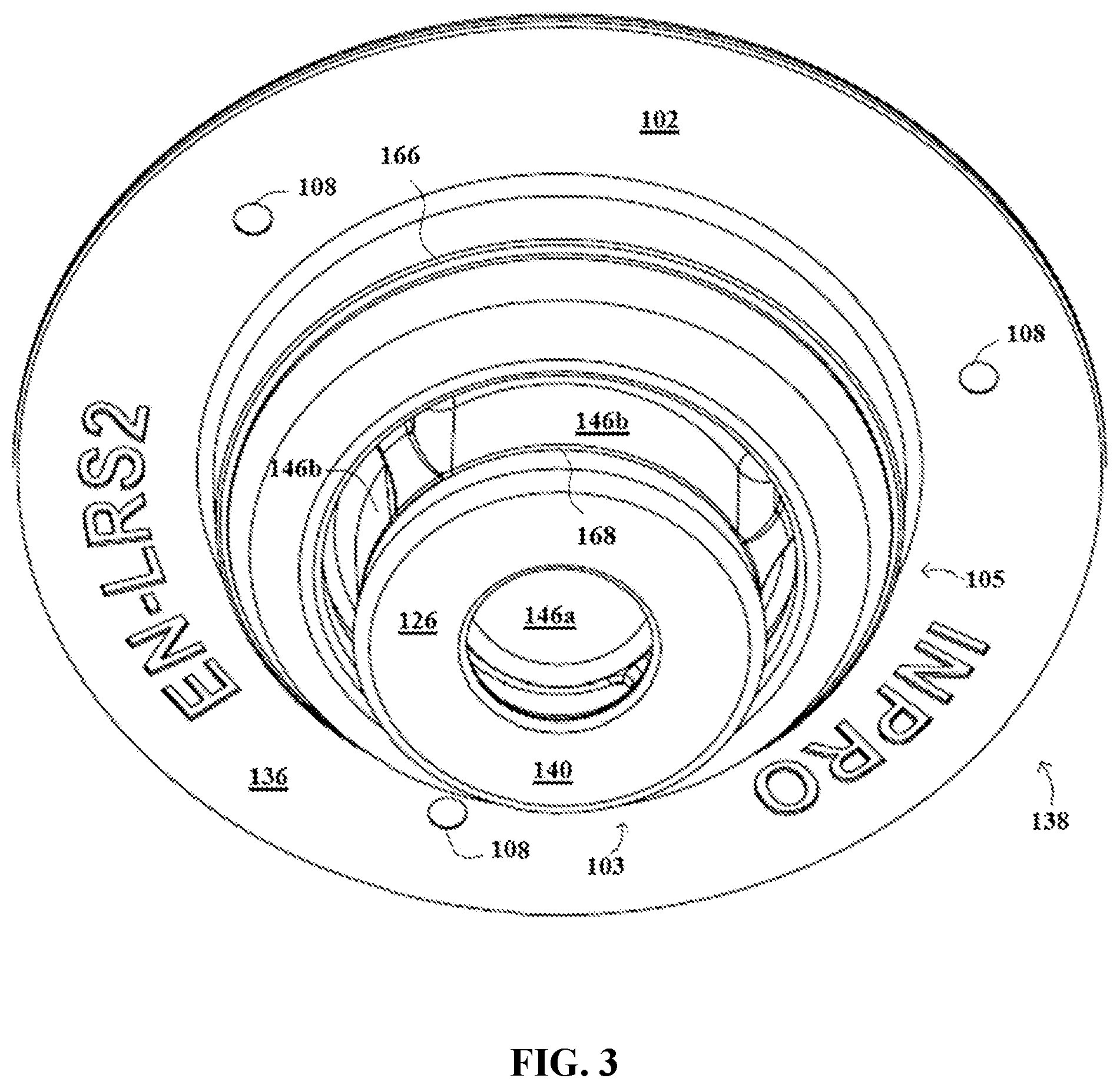 Patent US12448768 Figure 3 – Multi-channel drain cover
