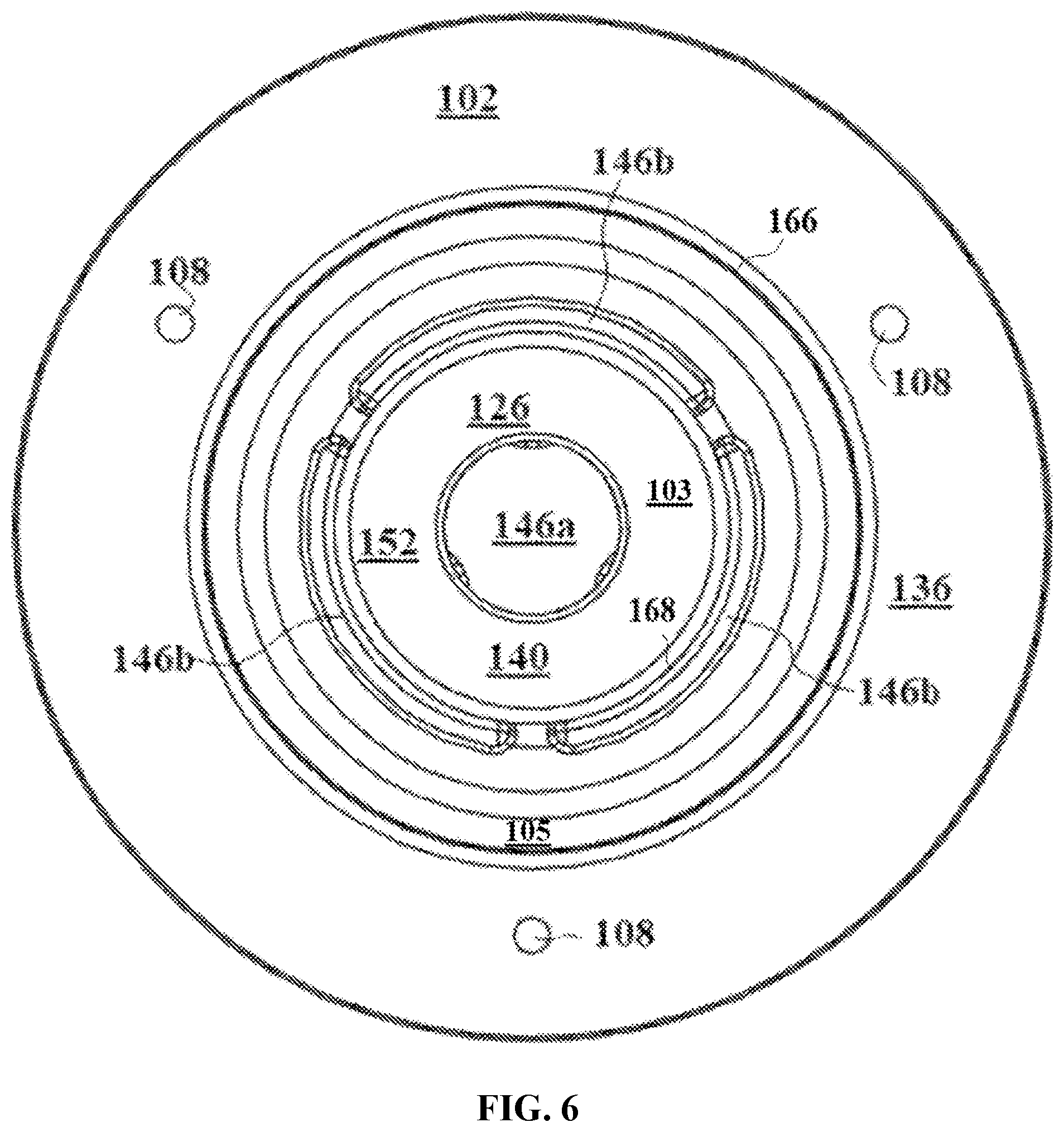 Patent US12448768 Figure 6 – Multi-channel drain cover