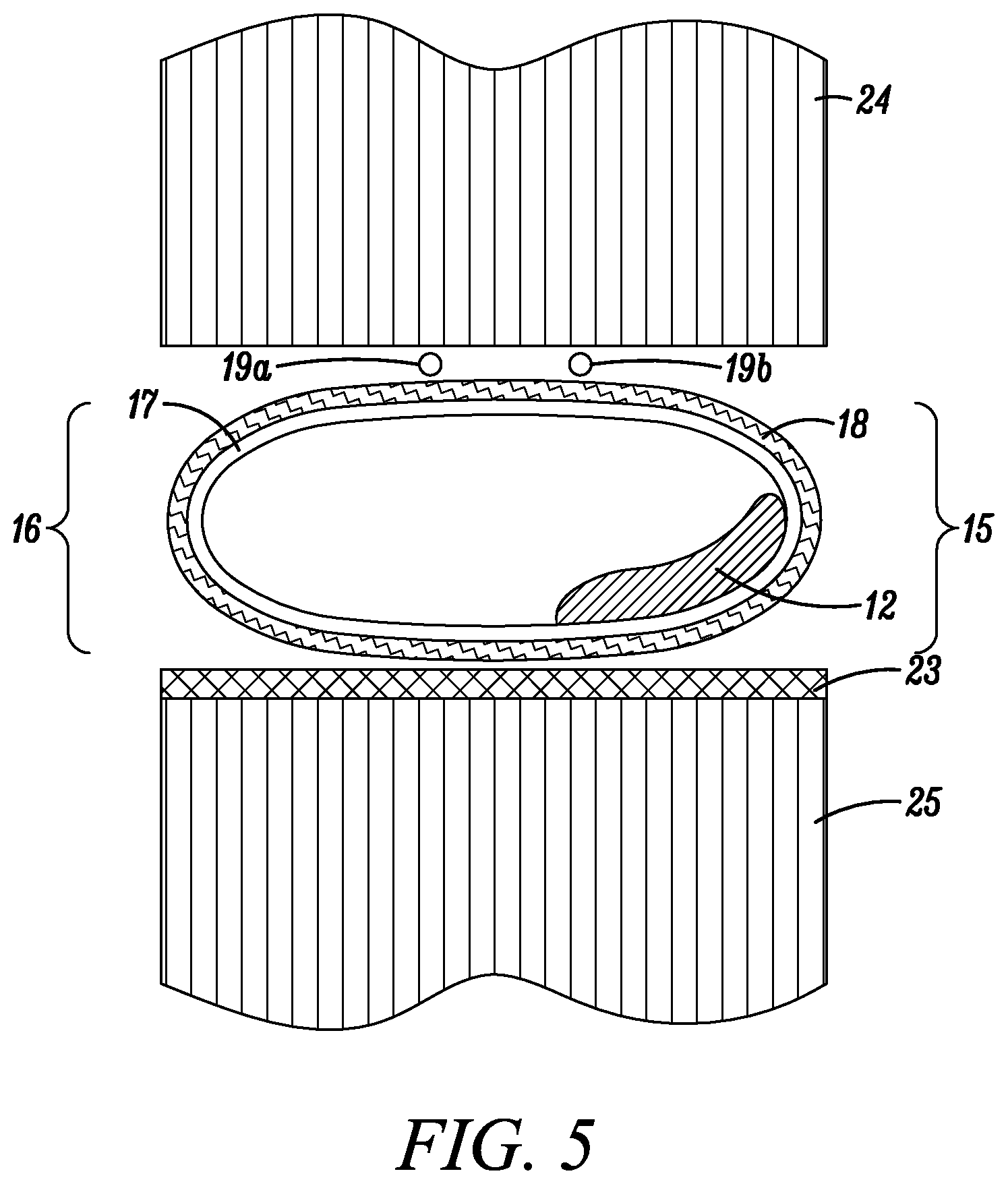 Patent US12448771 Figure 4 – Foam envelope for sealing large volumes
