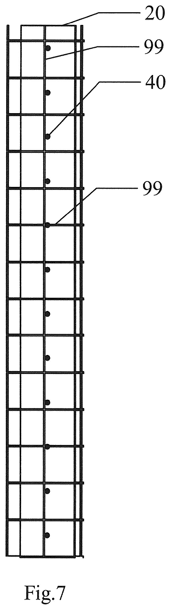 Patent US12448772 Figure 5 – Modular construction system for permanent formwork