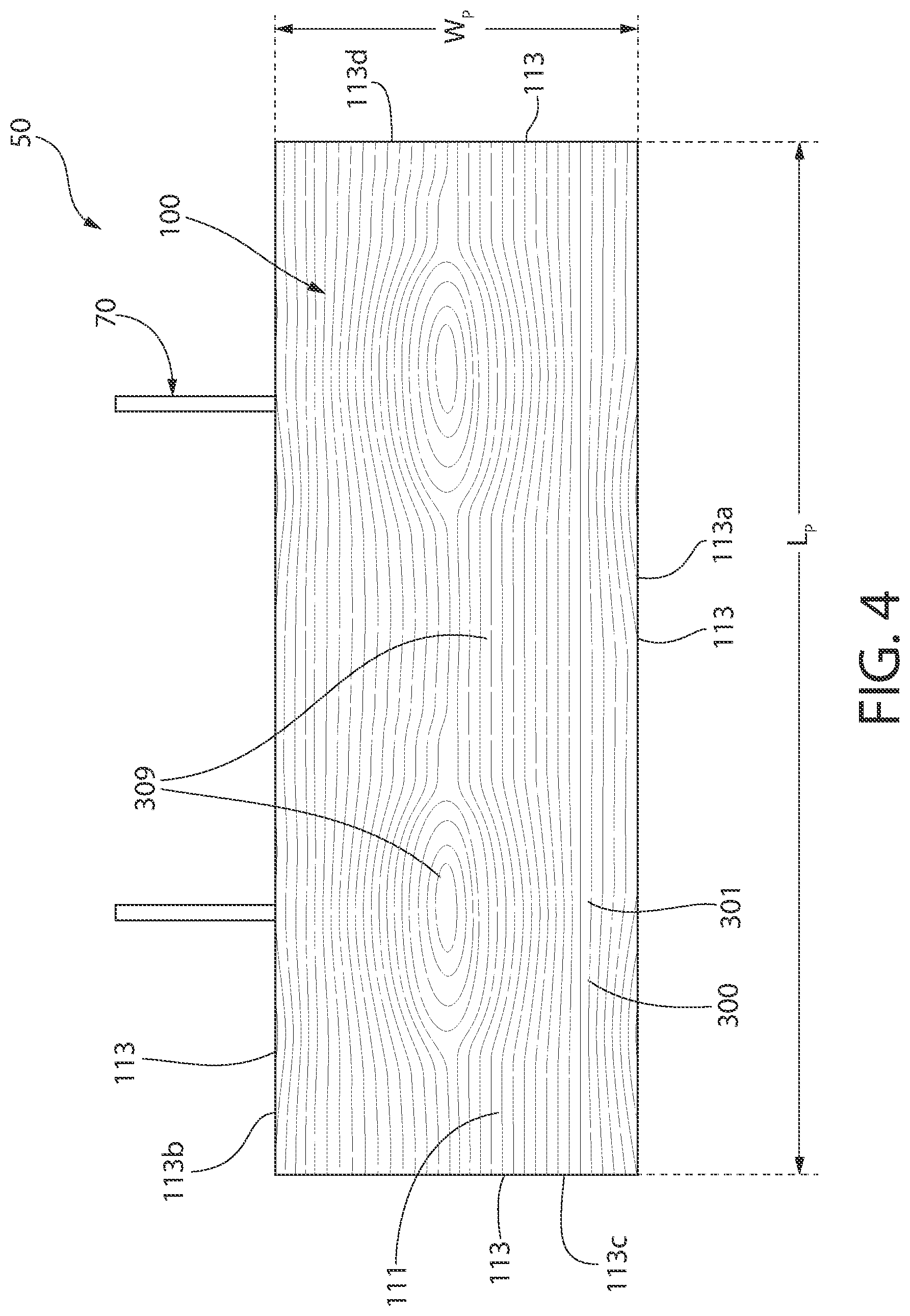 Patent US12448774 Figure 4 – Dimensionally stable building panel