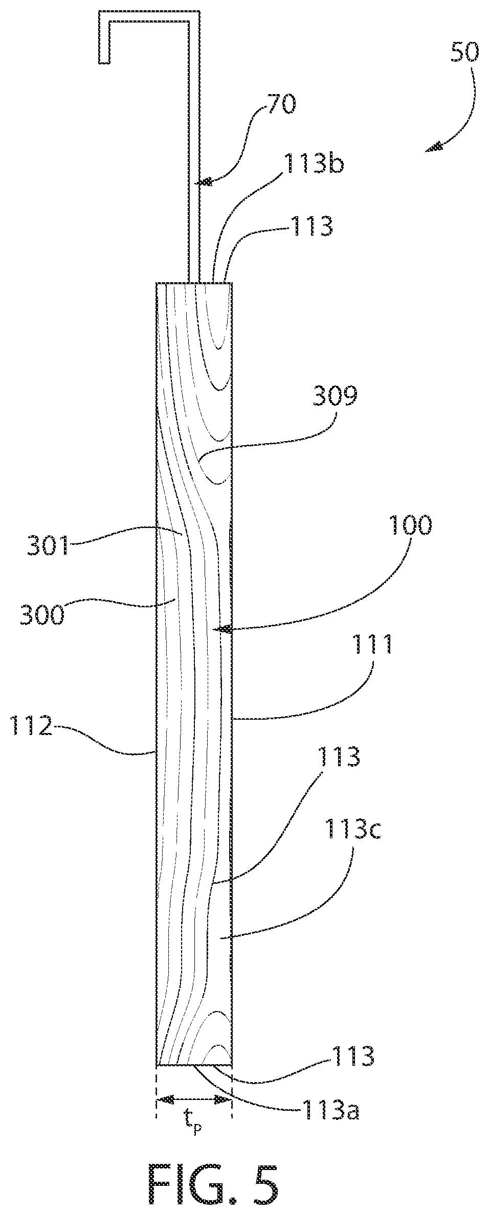 Patent US12448774 Figure 5 – Dimensionally stable building panel