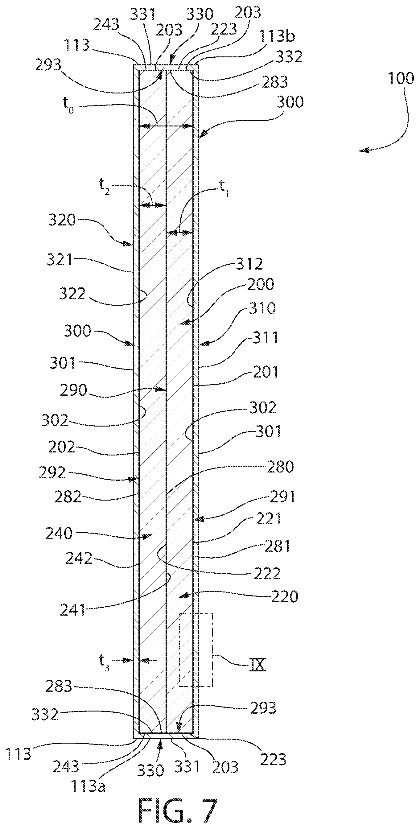 Patent US12448774 Figure 7 – Dimensionally stable building panel
