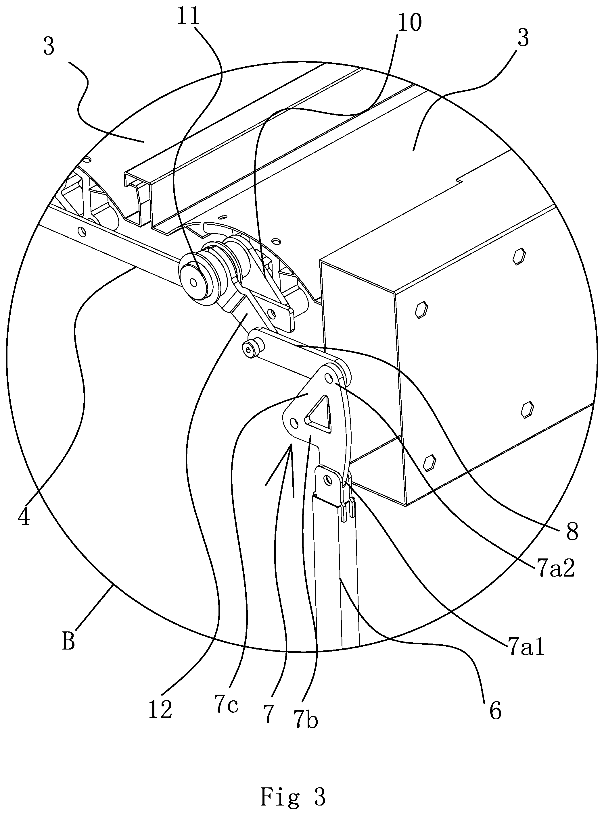 Patent US12448776 Figure 3 – Louvered canopy