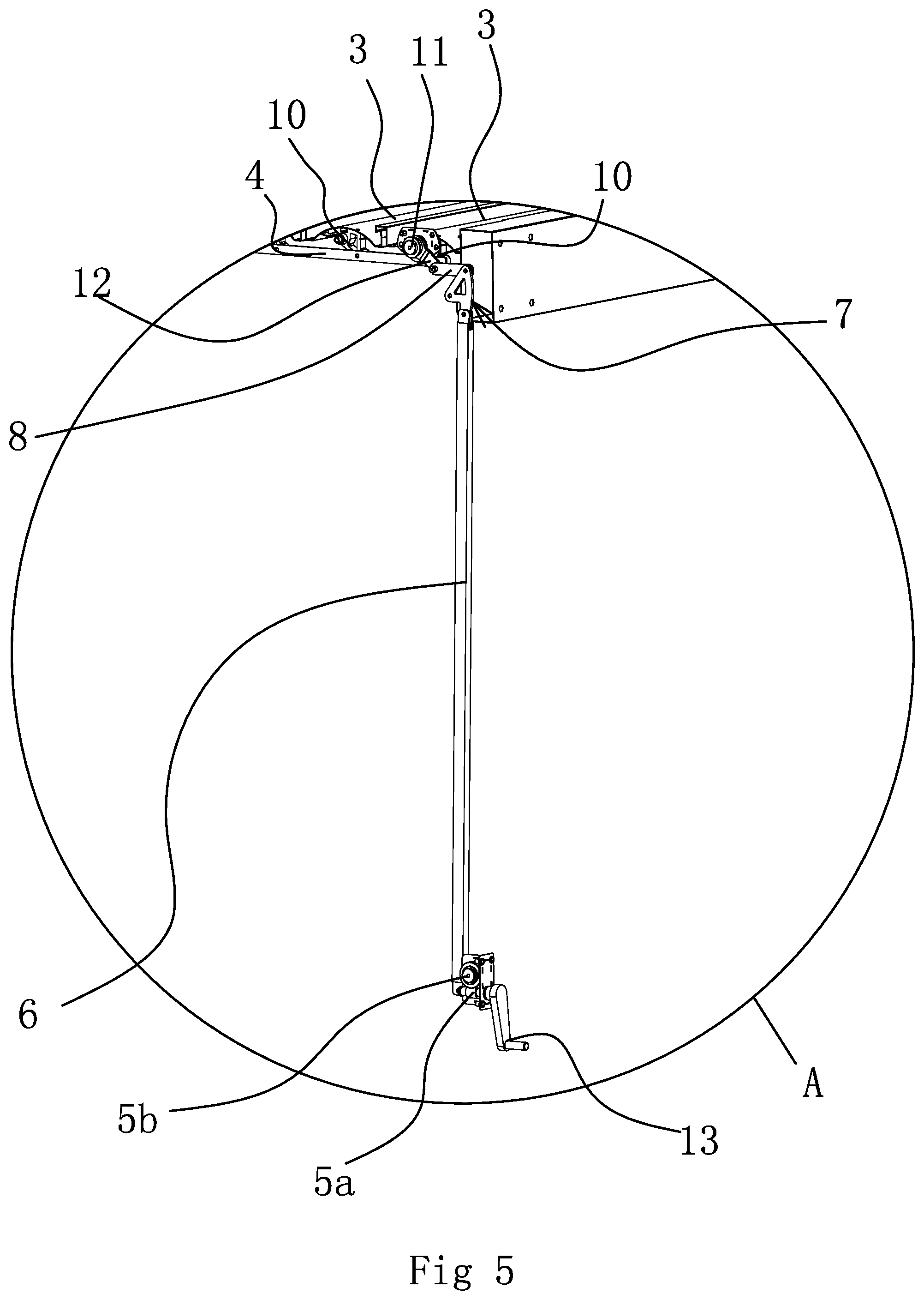 Patent US12448776 Figure 5 – Louvered canopy